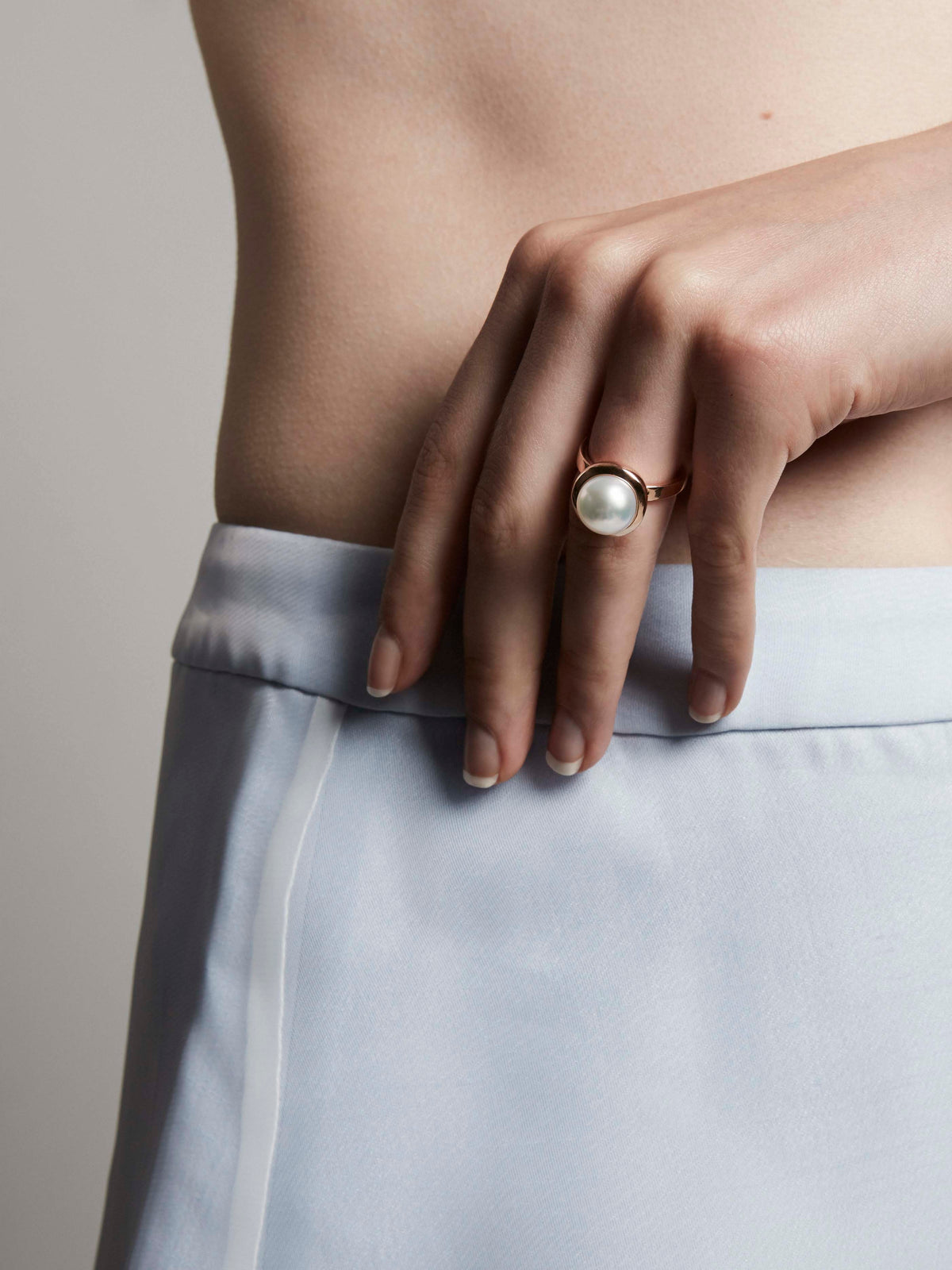 Portmanteau pearl ring from the State Property Unfold collection