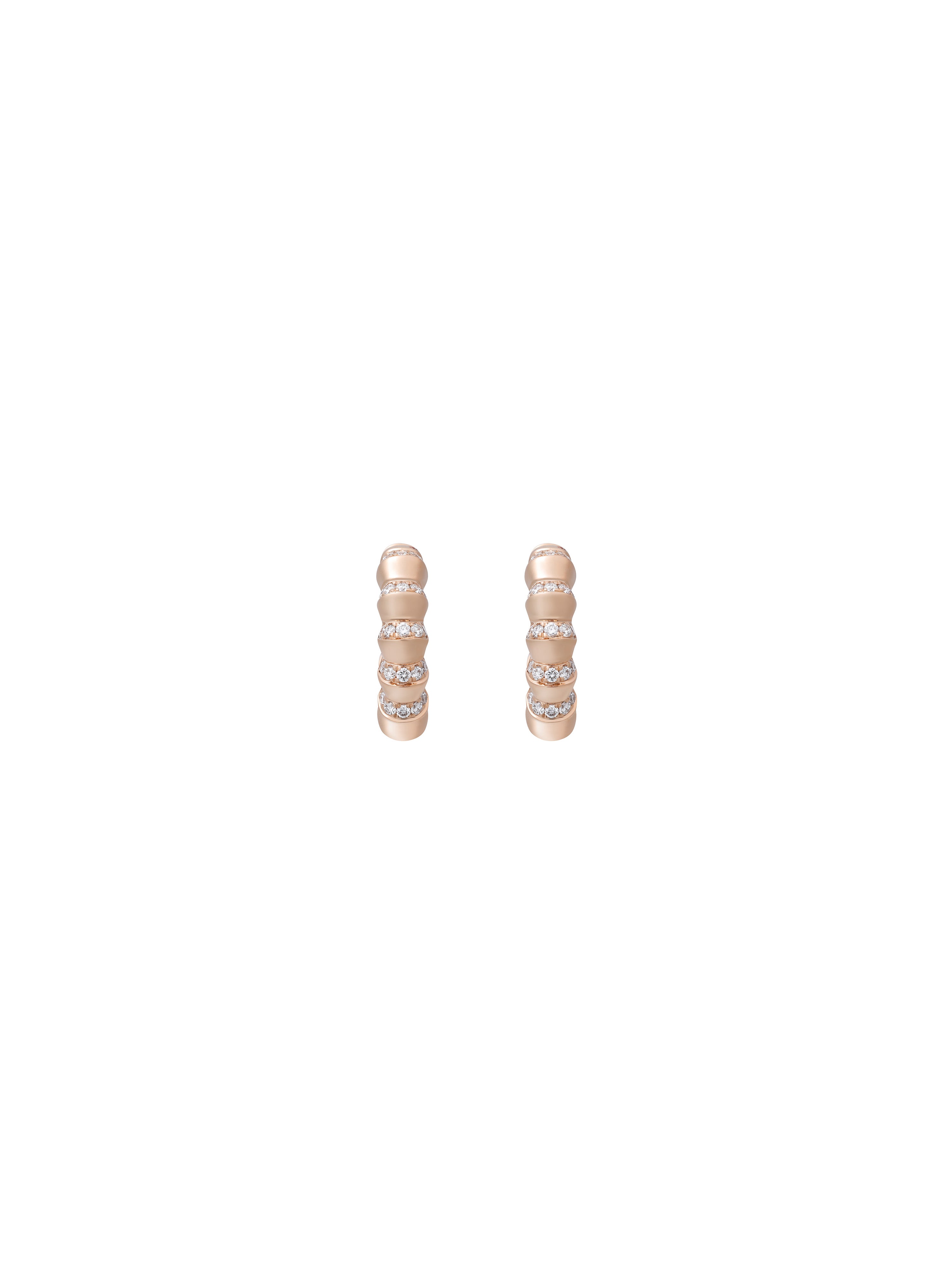 Borsh Minor Pavé Hoop Earrings
