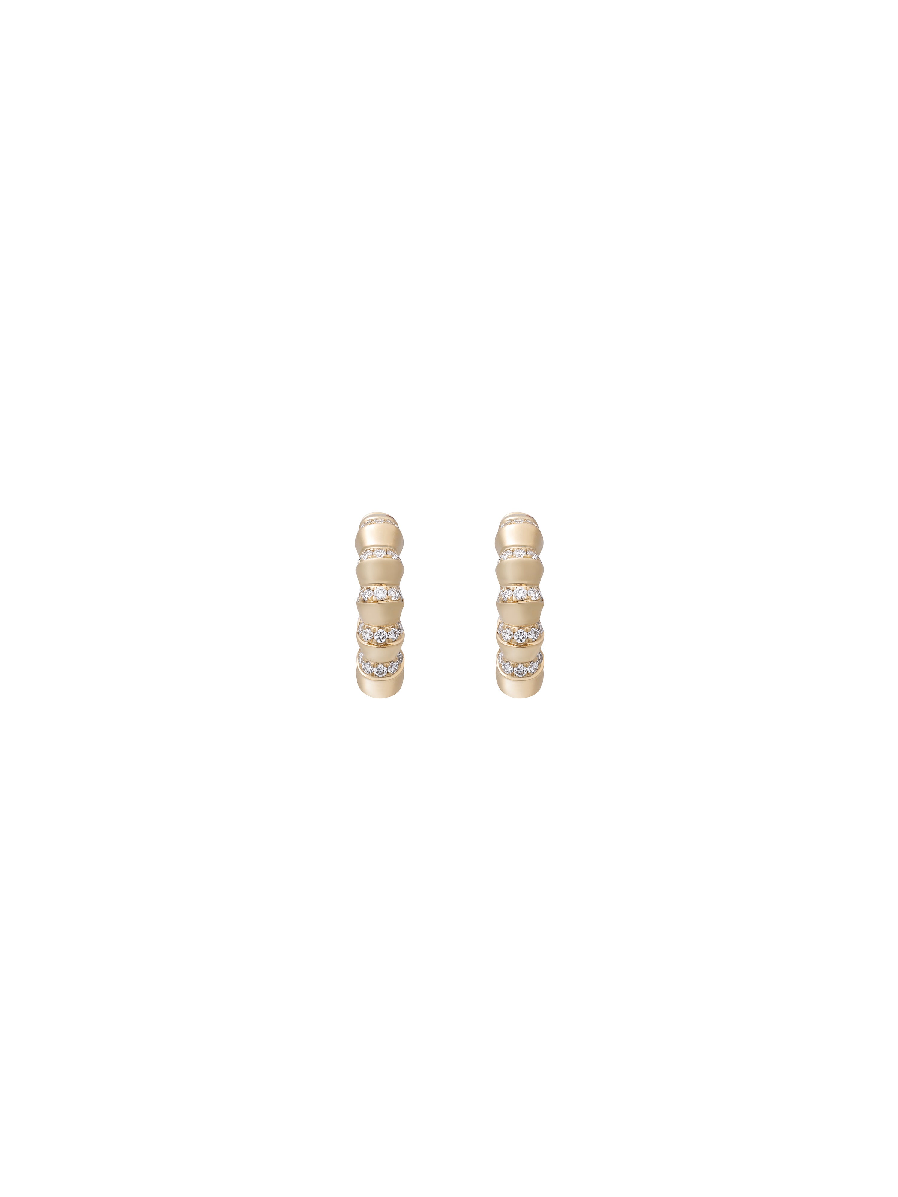 Borsh Minor Pavé Hoop Earrings