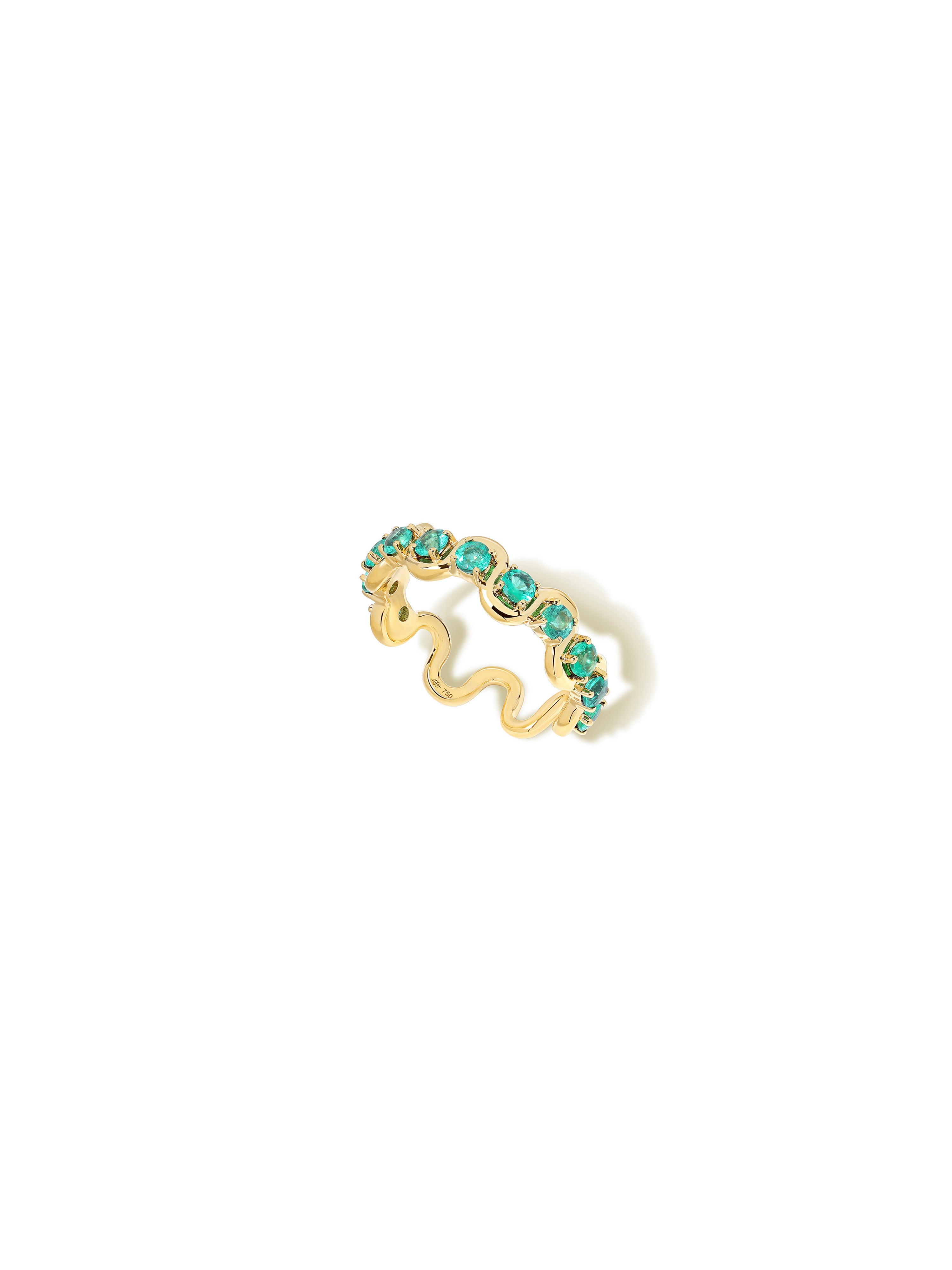 Edessa Emerald Eternity Ring