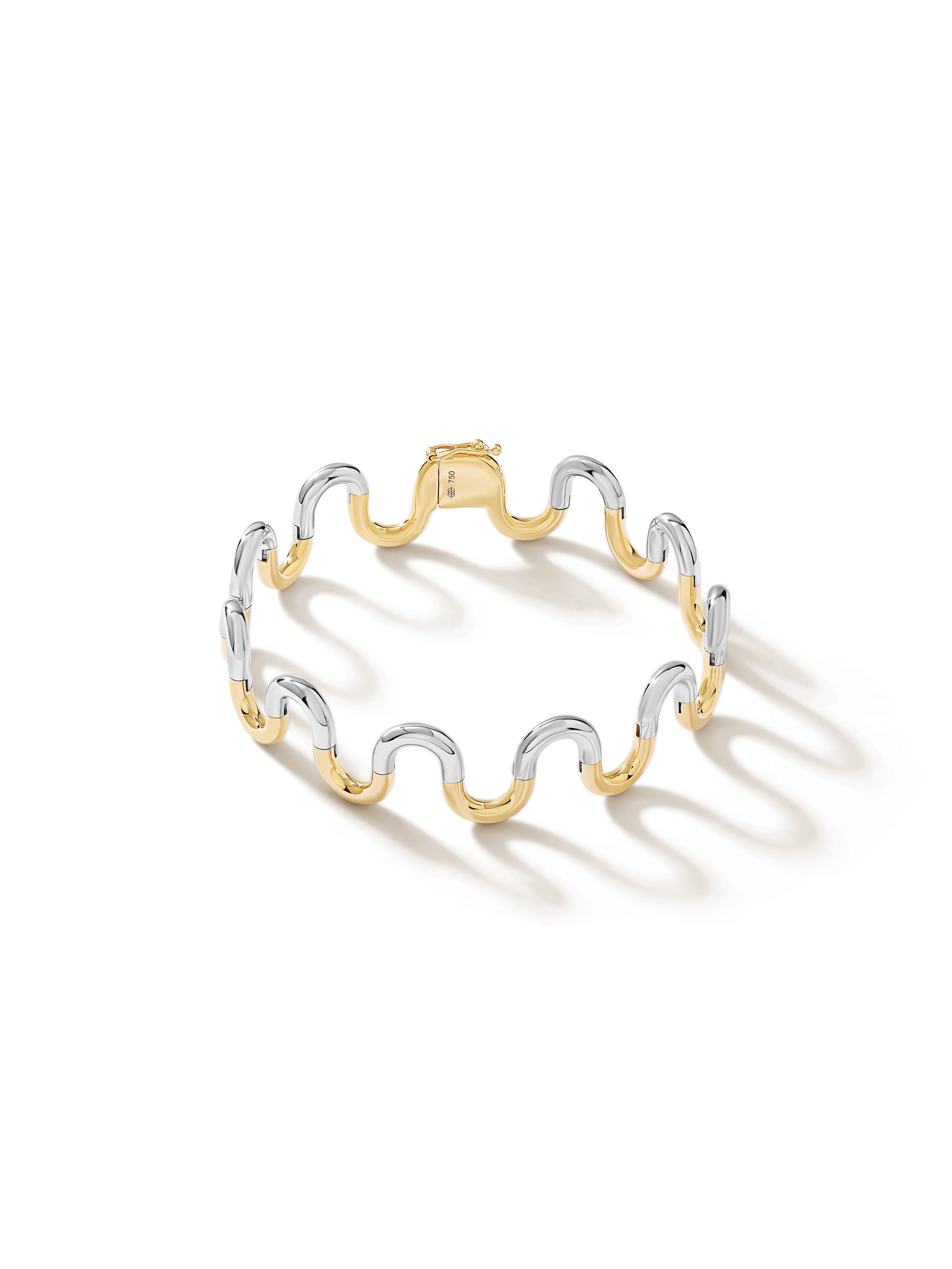 Edessa Platinum Gold Bracelet