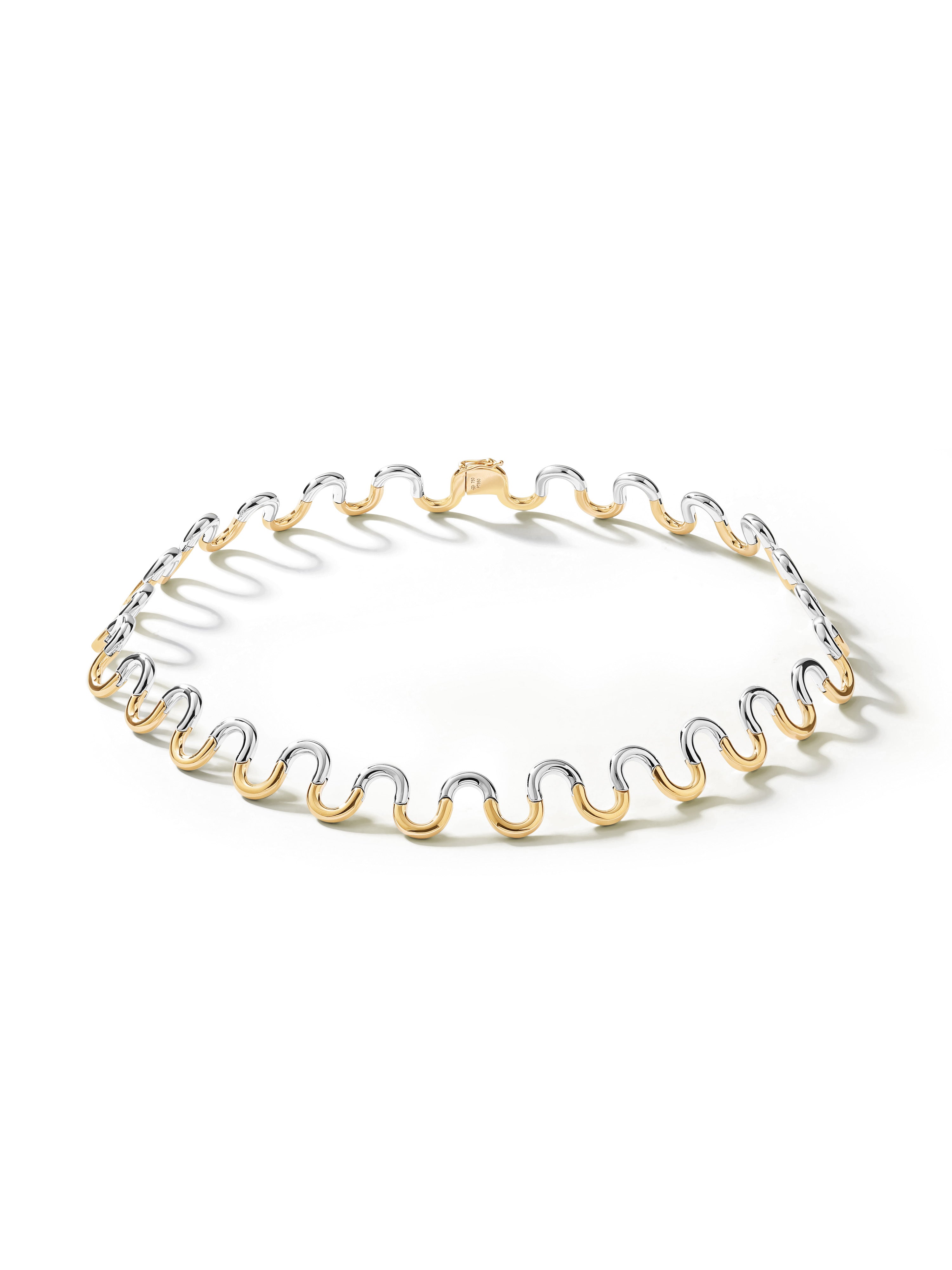 Edessa Platinum Gold Necklace