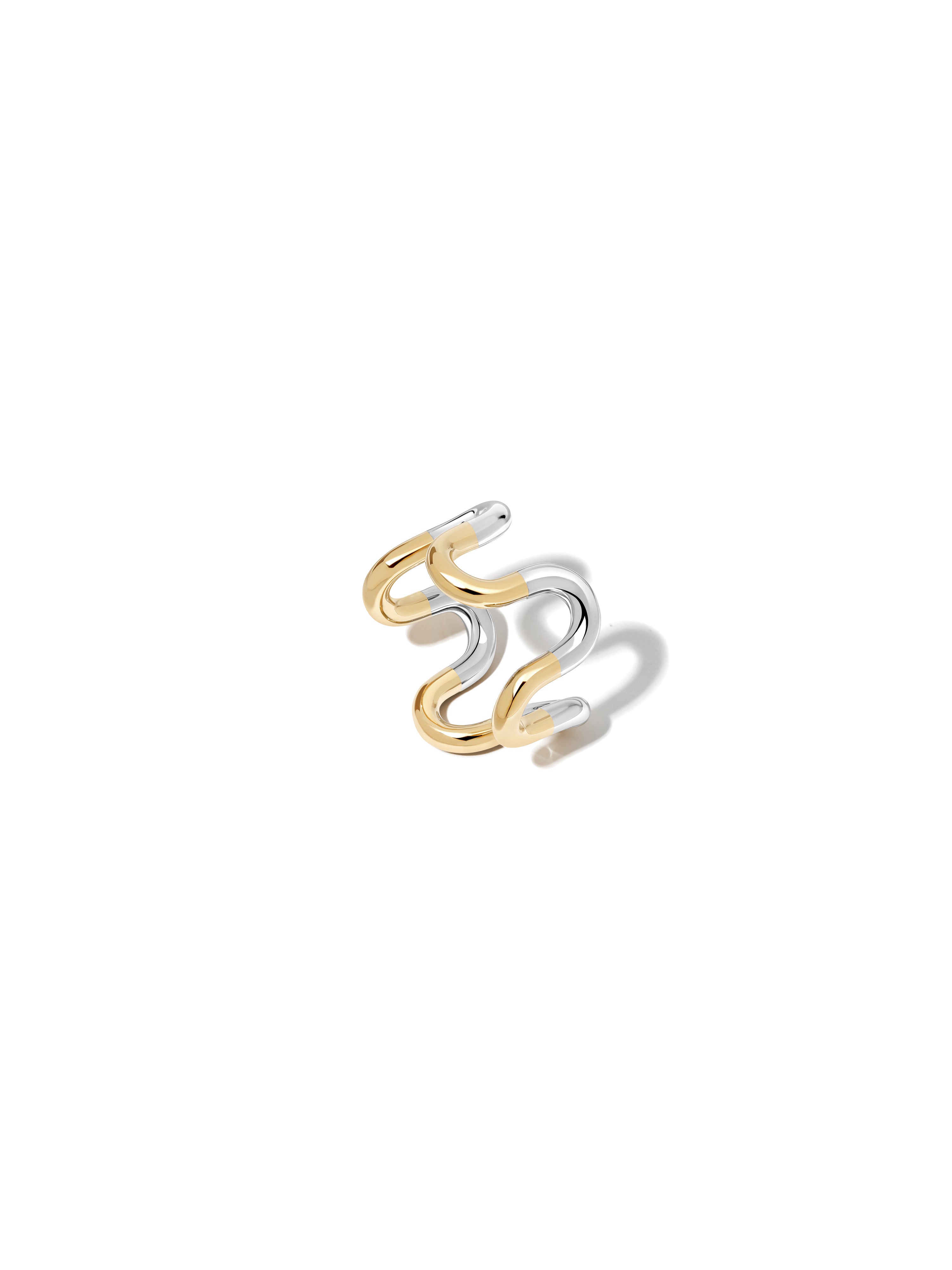 Edessa Platinum Gold Ring