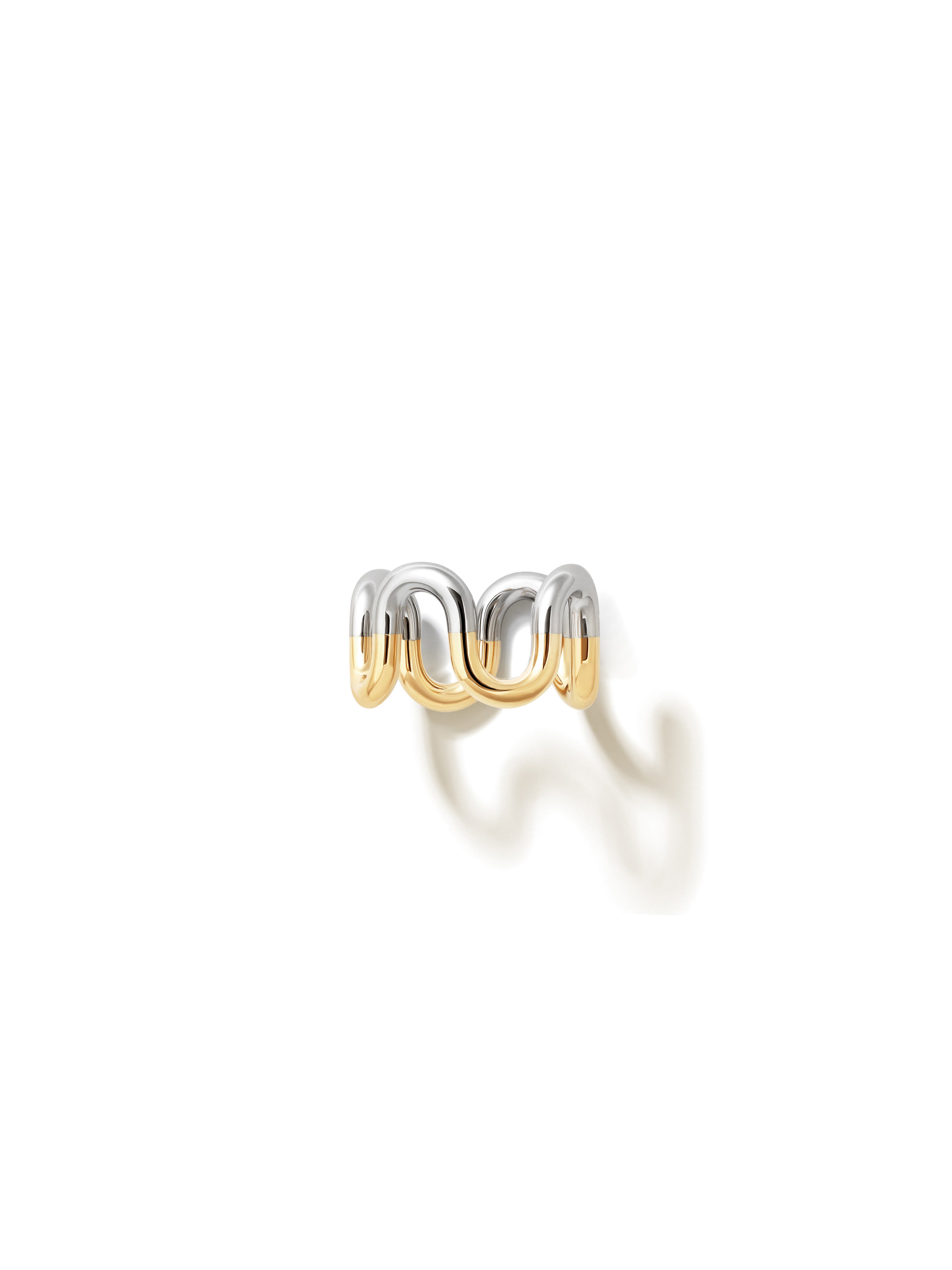 Edessa Platinum Gold Ring