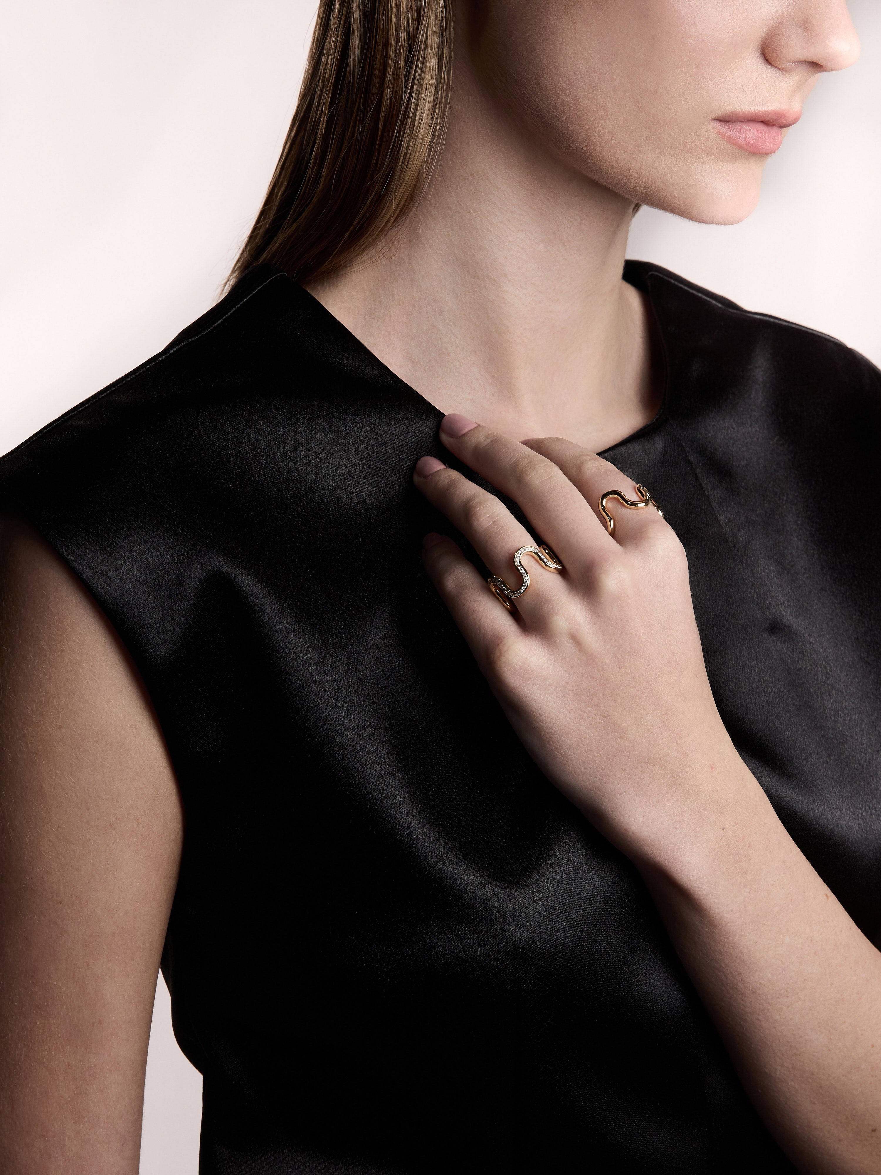 Edessa Platinum Gold Ring
