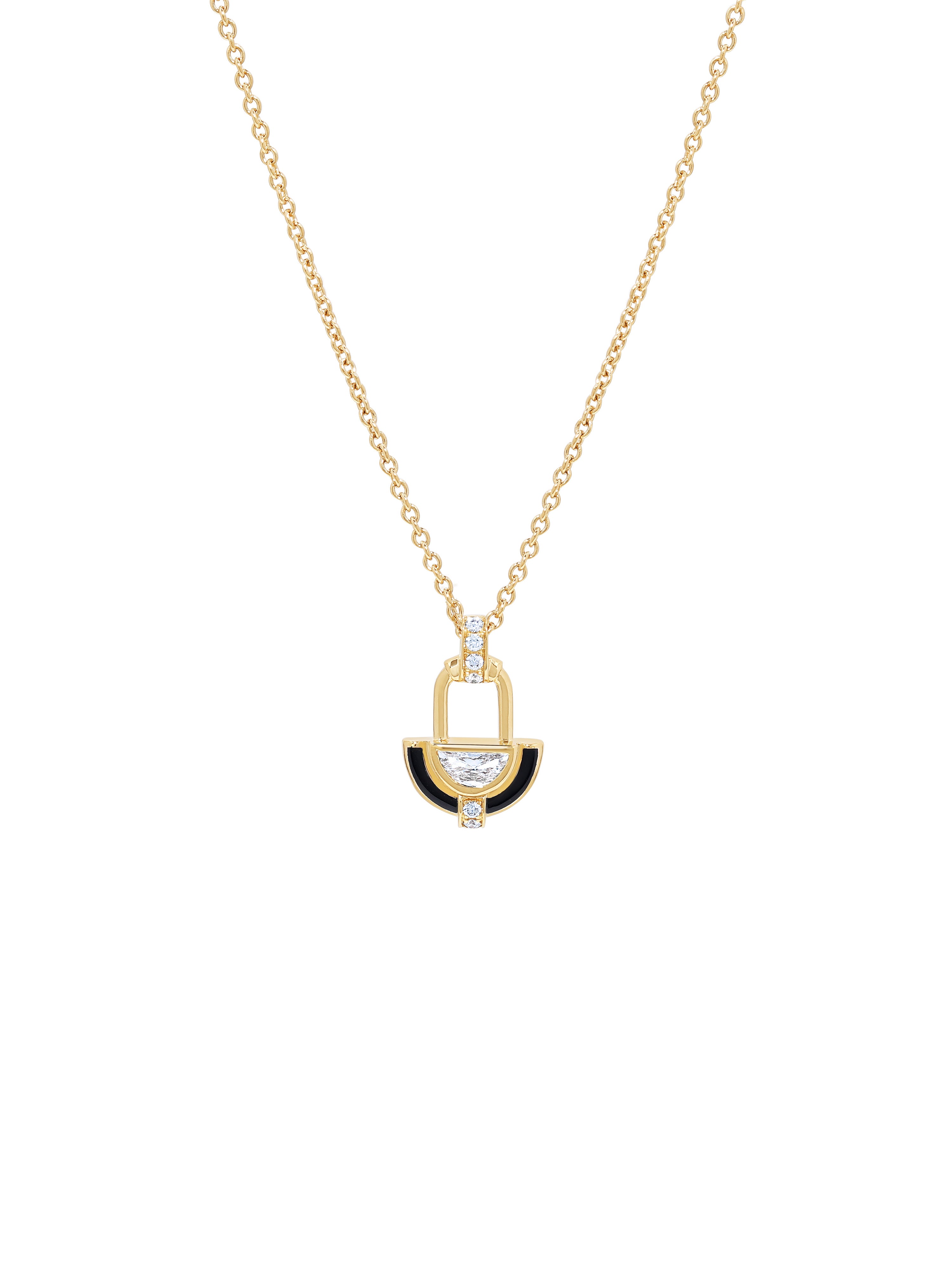 Sophia Diamond Jet Black Pendant