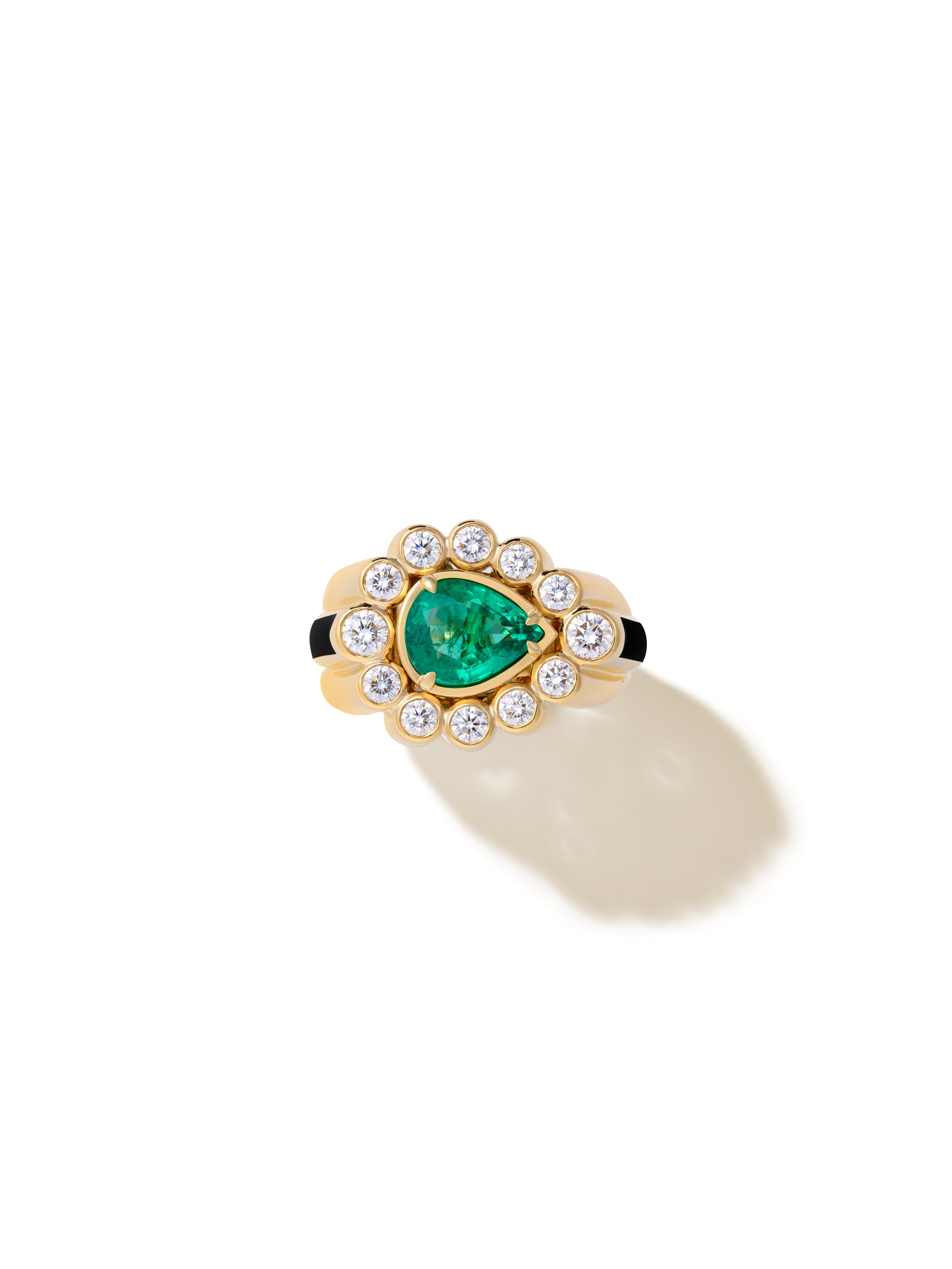 Sanssouci Bloom Emerald Ring