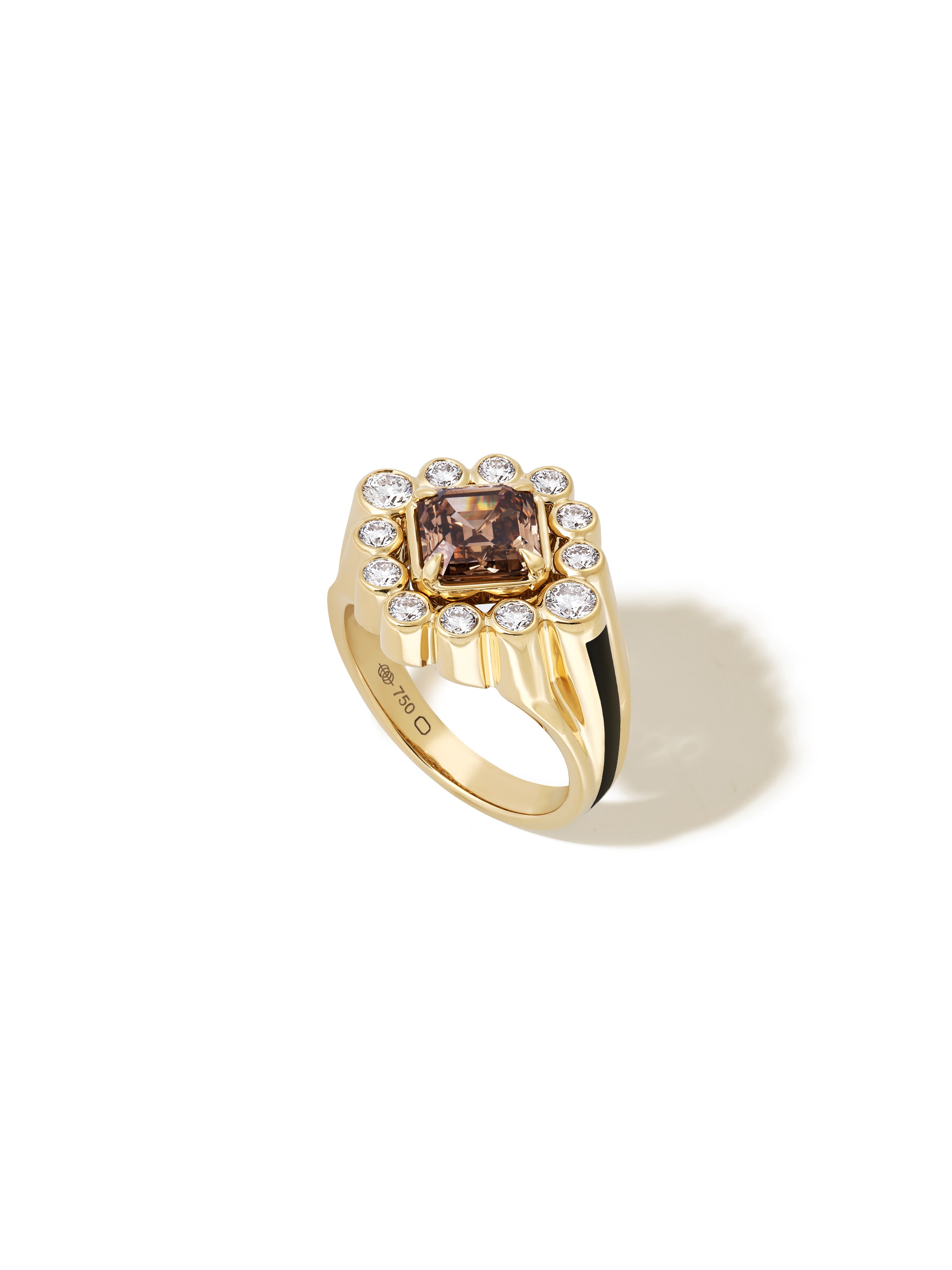 Sanssouci Bloom Whiskey Diamond Ring