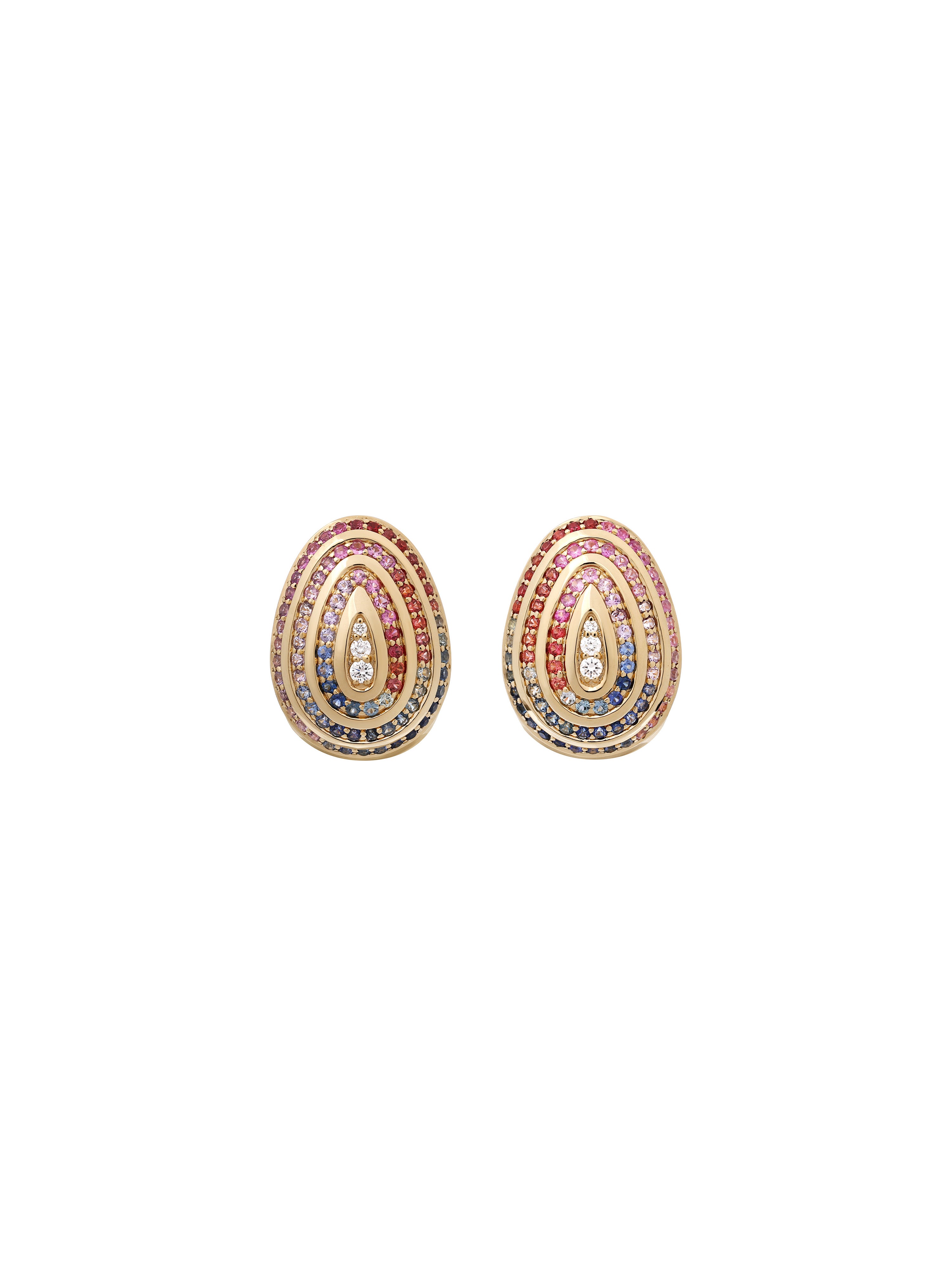 Cosmic Egg Confetti Orbit Earrings