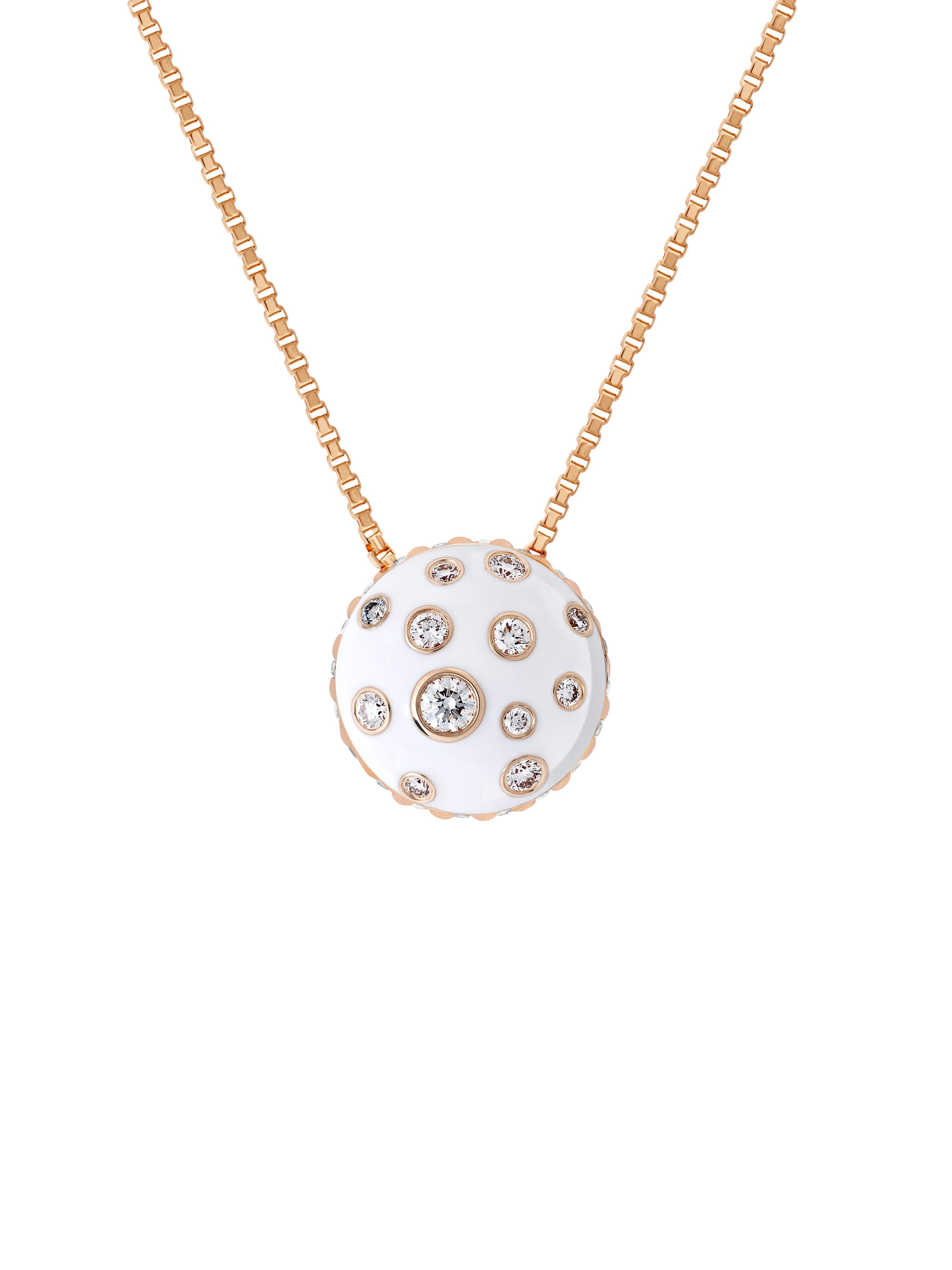 Toadstool Bone White Pendant