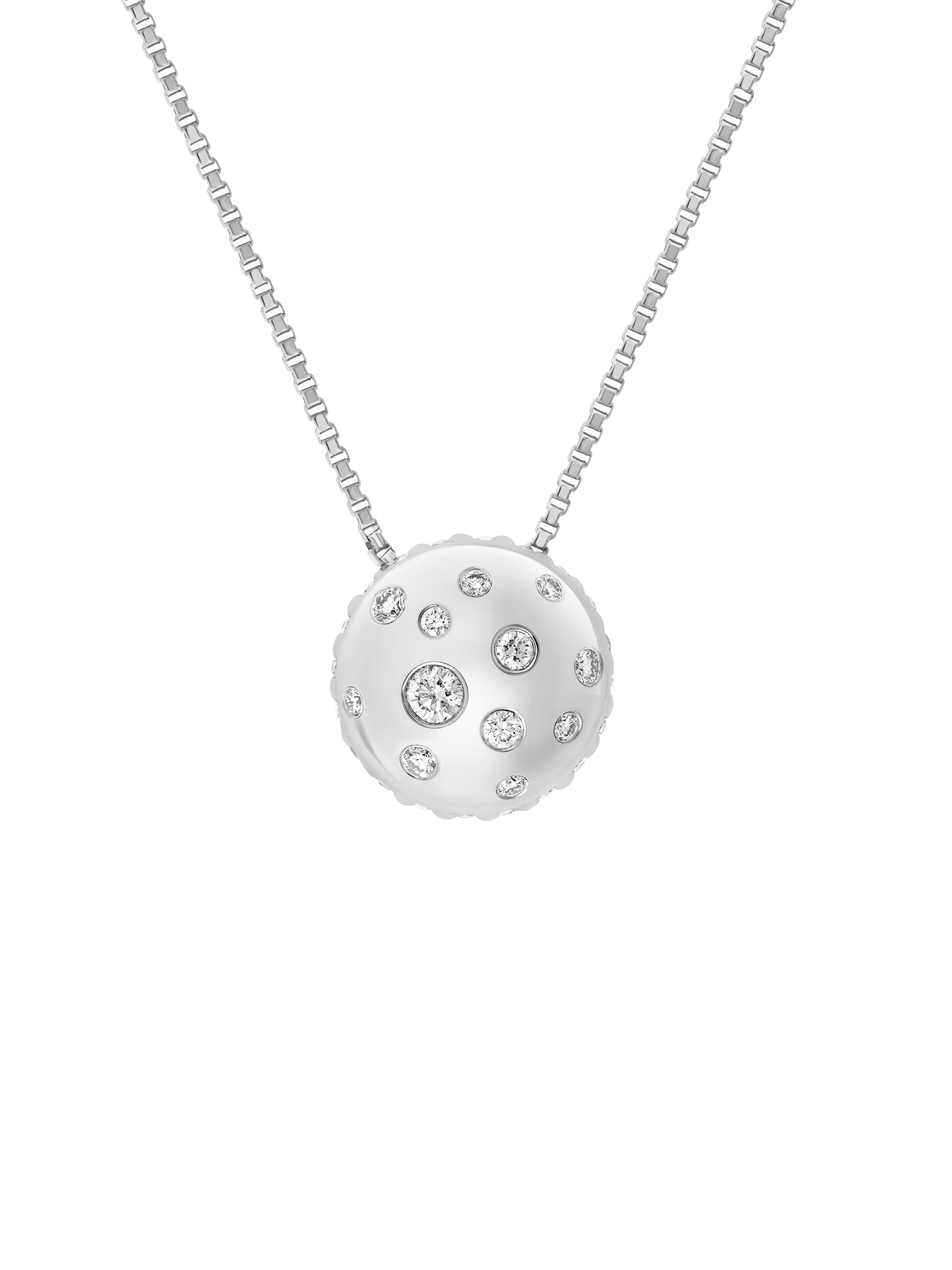 Toadstool Diamond Pendant