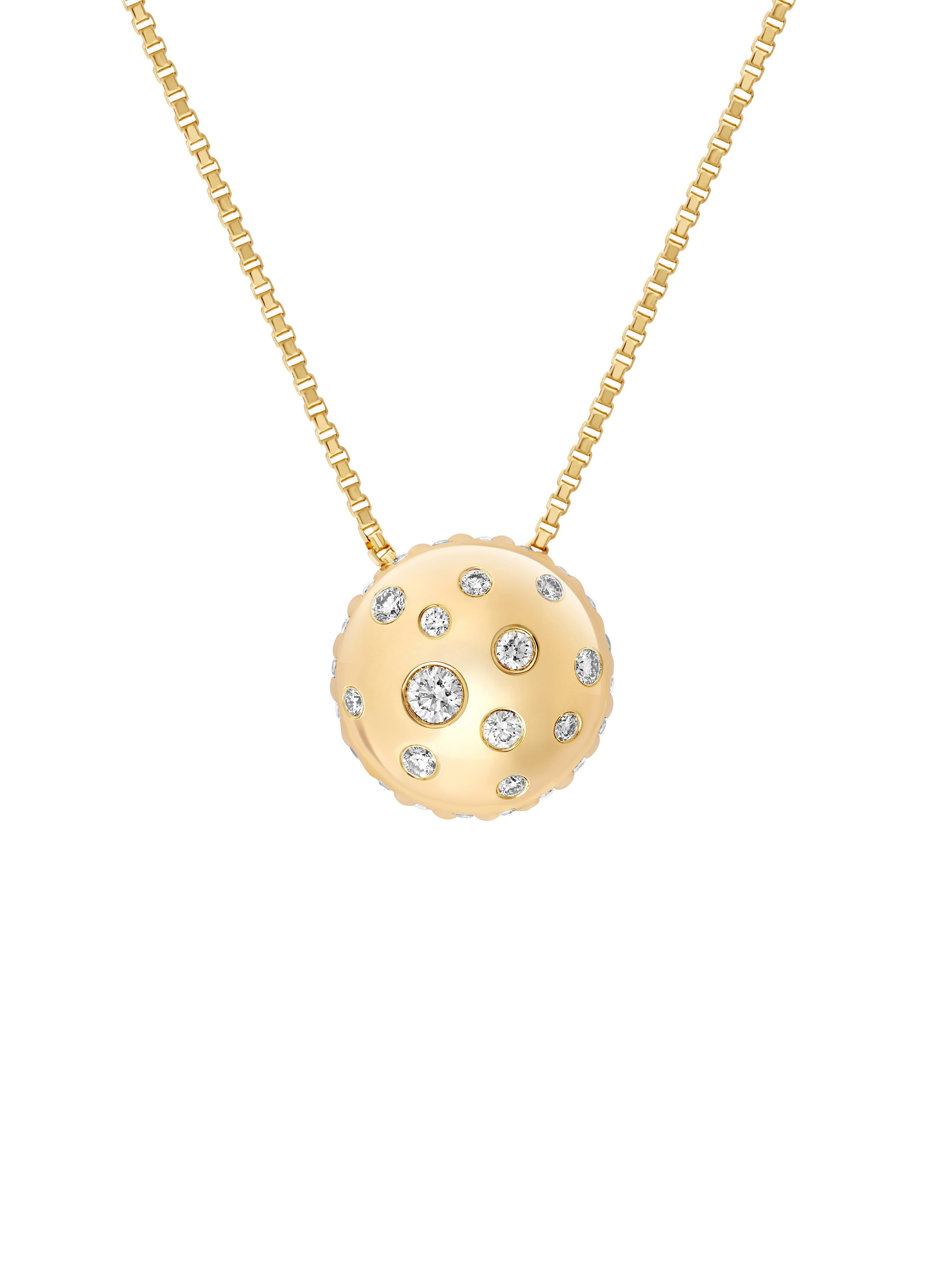 Toadstool Diamond Pendant