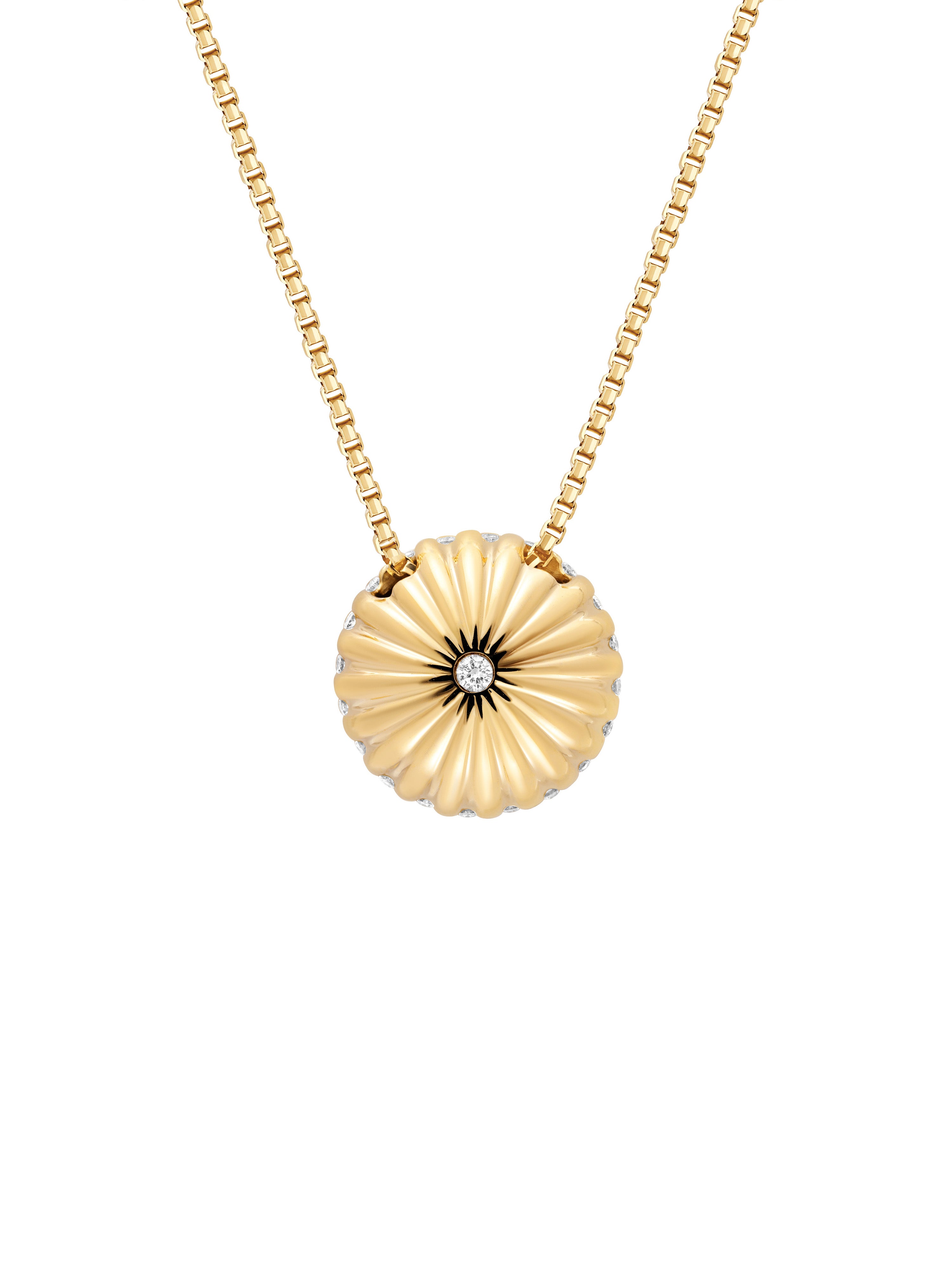 Toadstool Jet Black Pendant