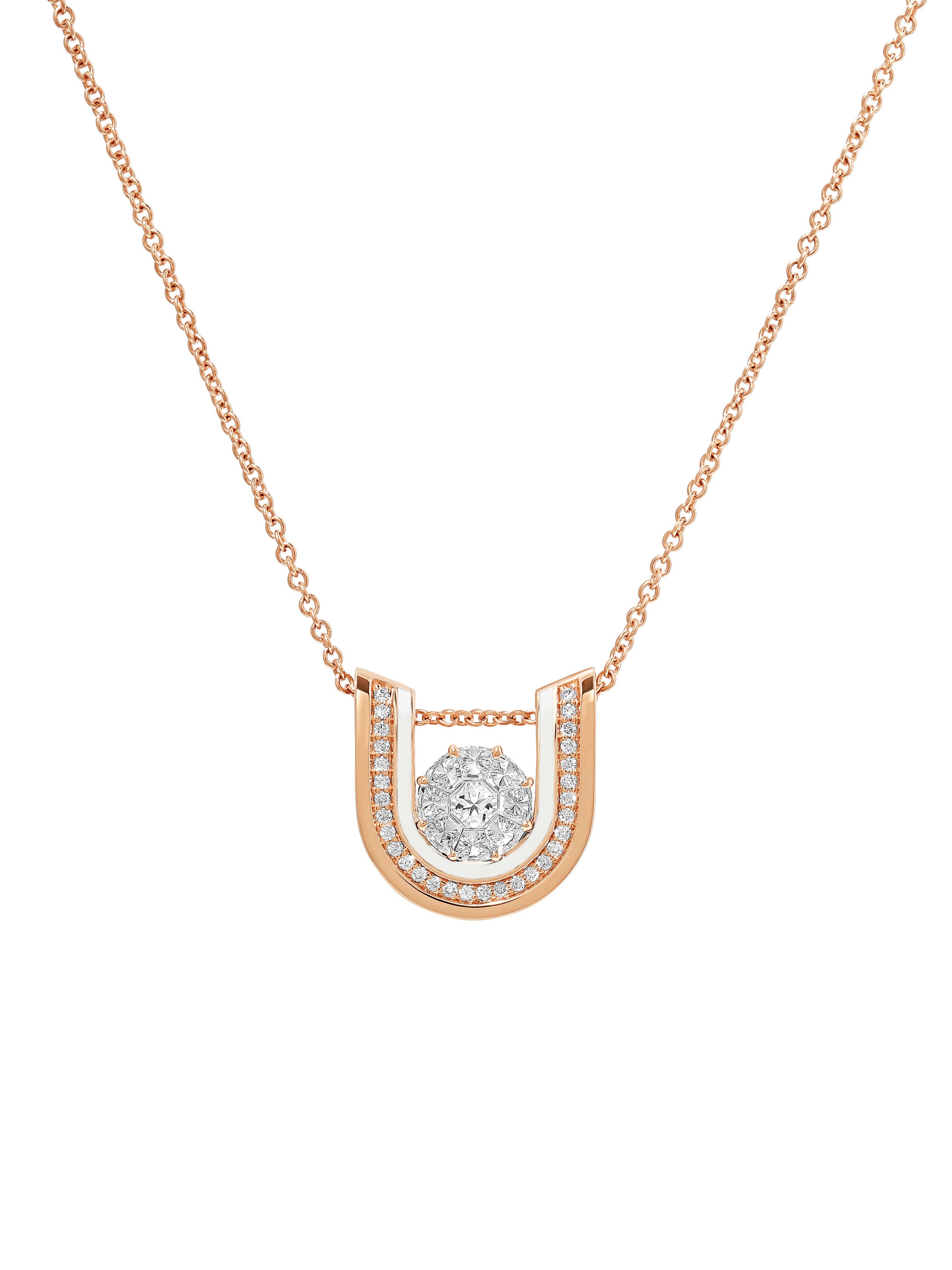 Dias Brilliant Bone White Pendant