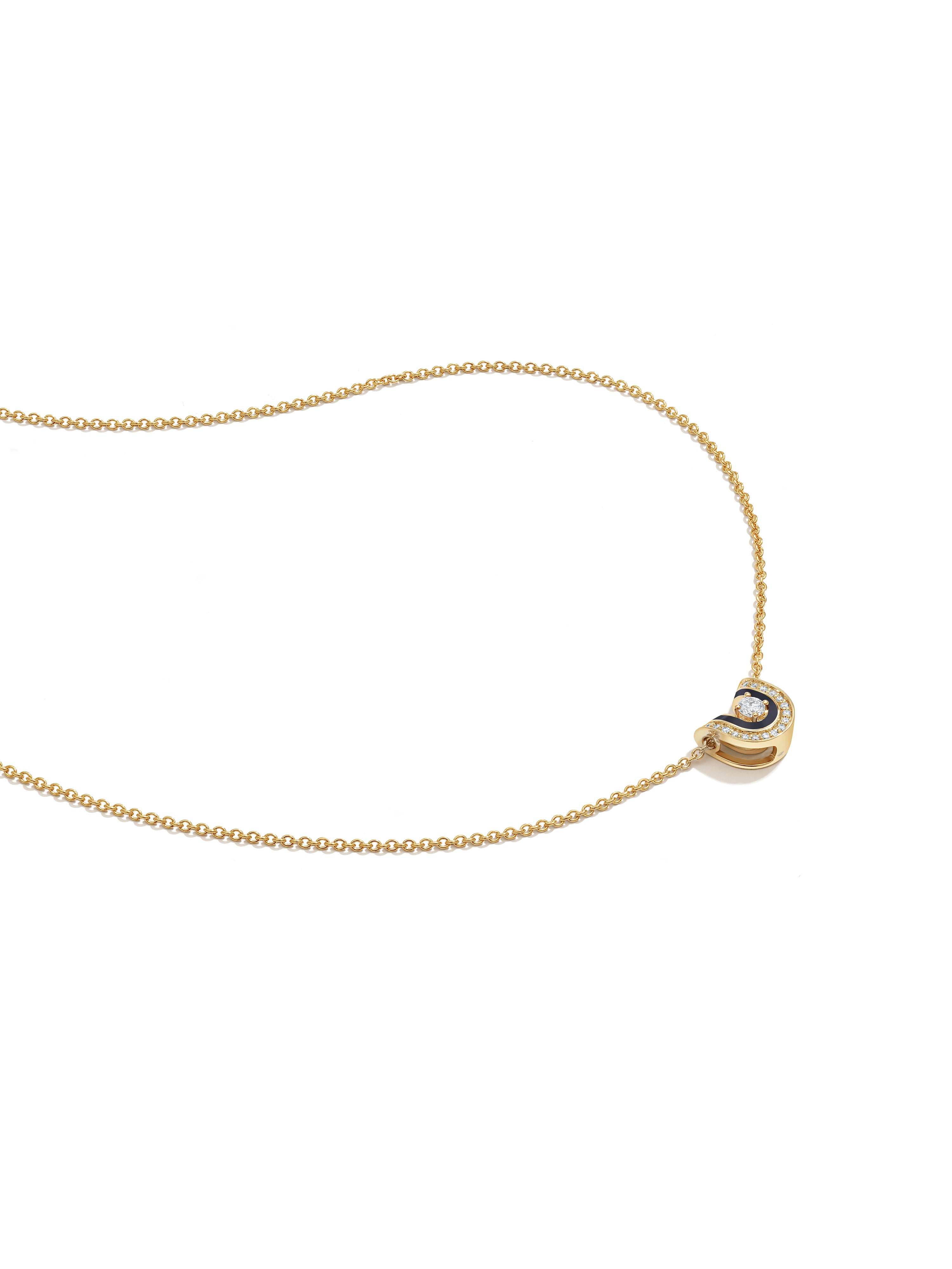 Dias Minor Jet Black Pendant