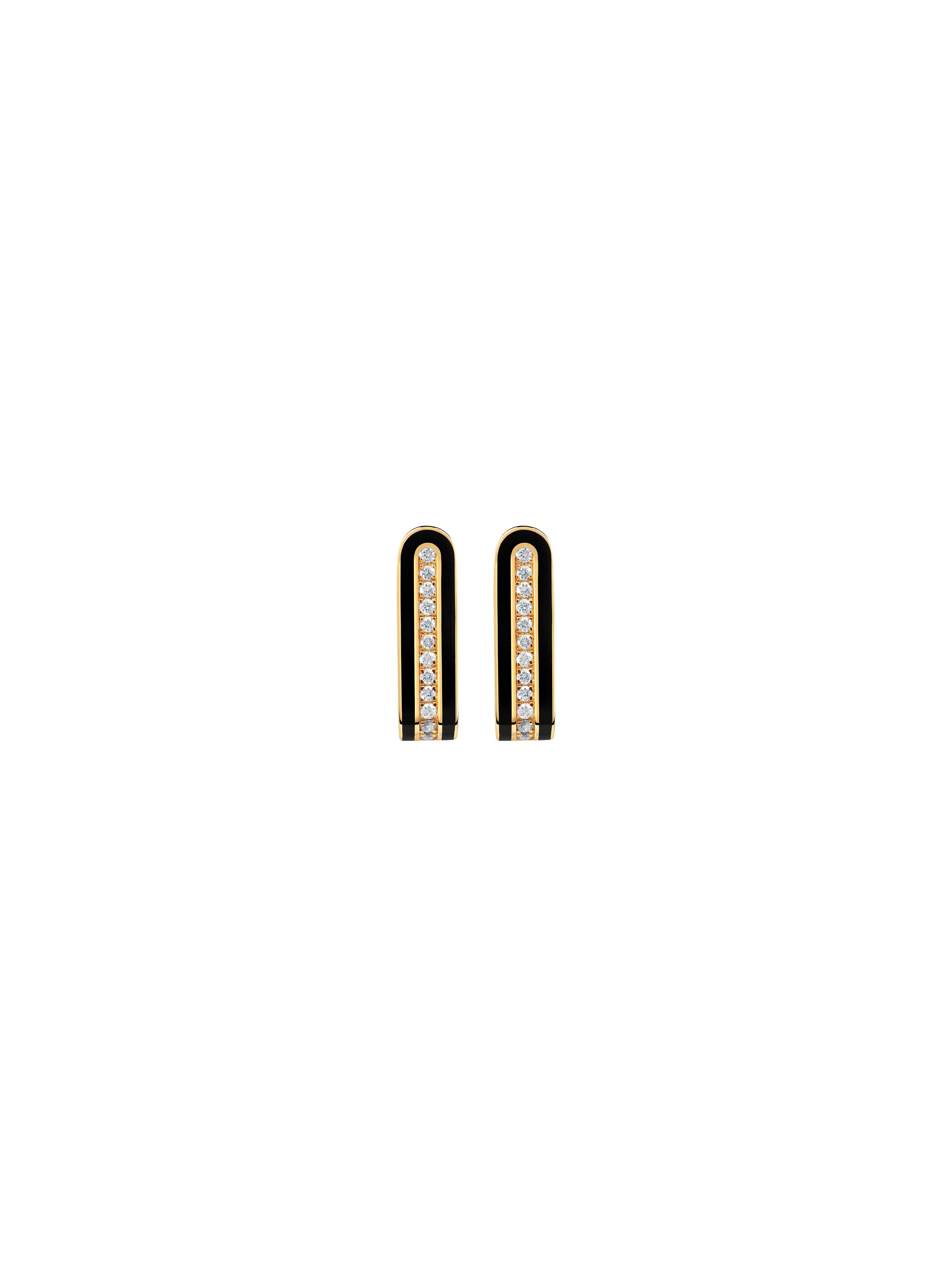 Hedin Jet Black Earrings