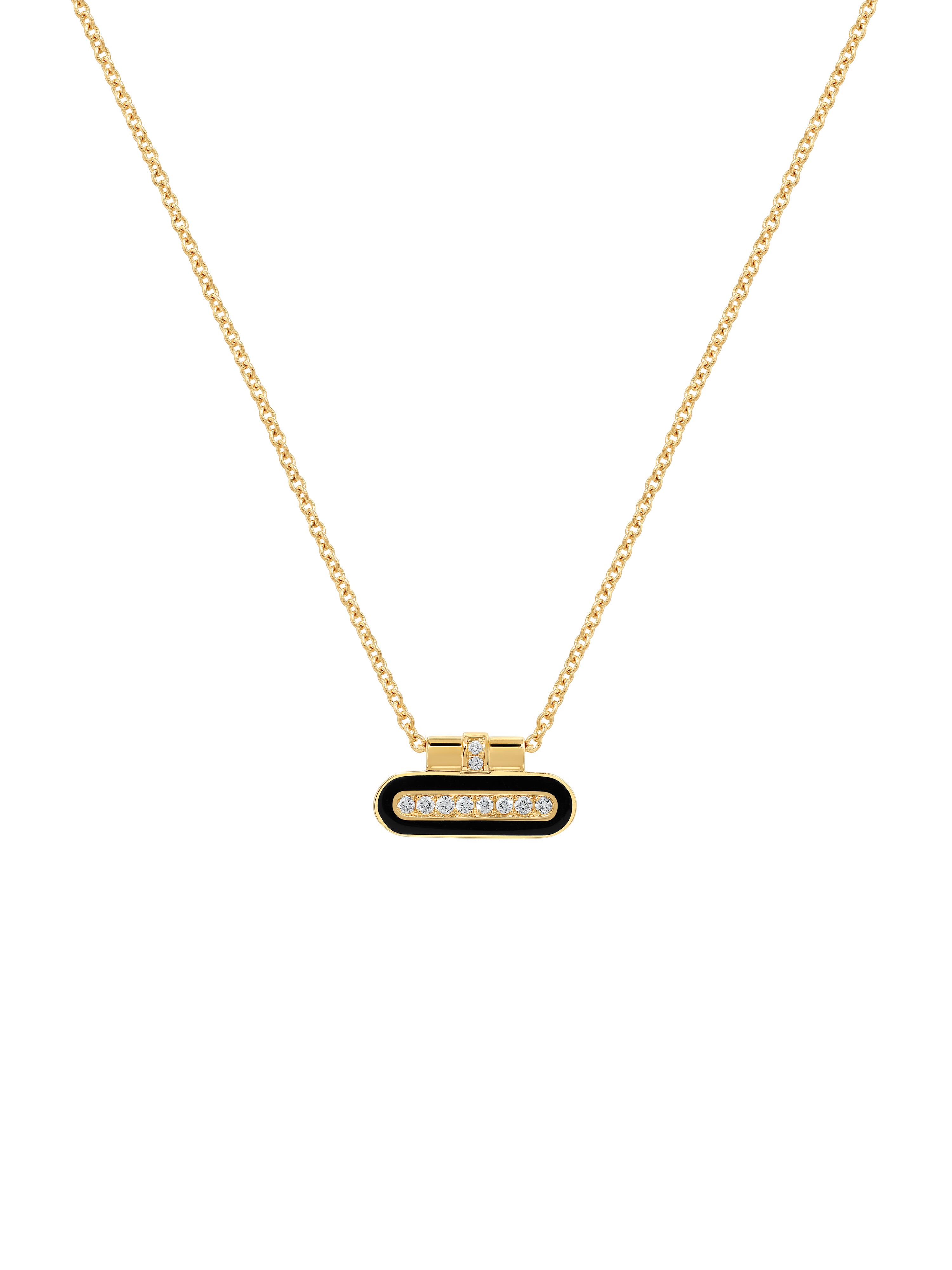 Hedin Jet Black Pendant