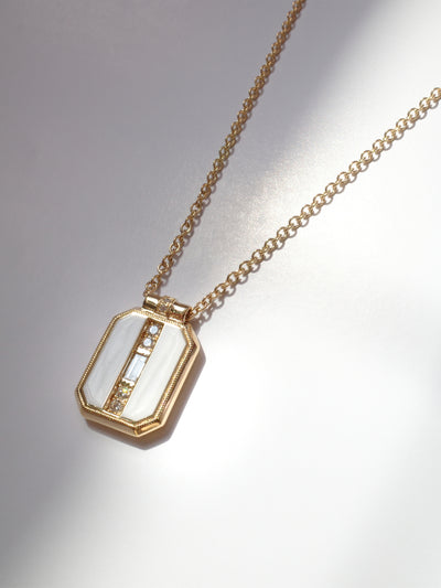 Miura Bone White Pendant