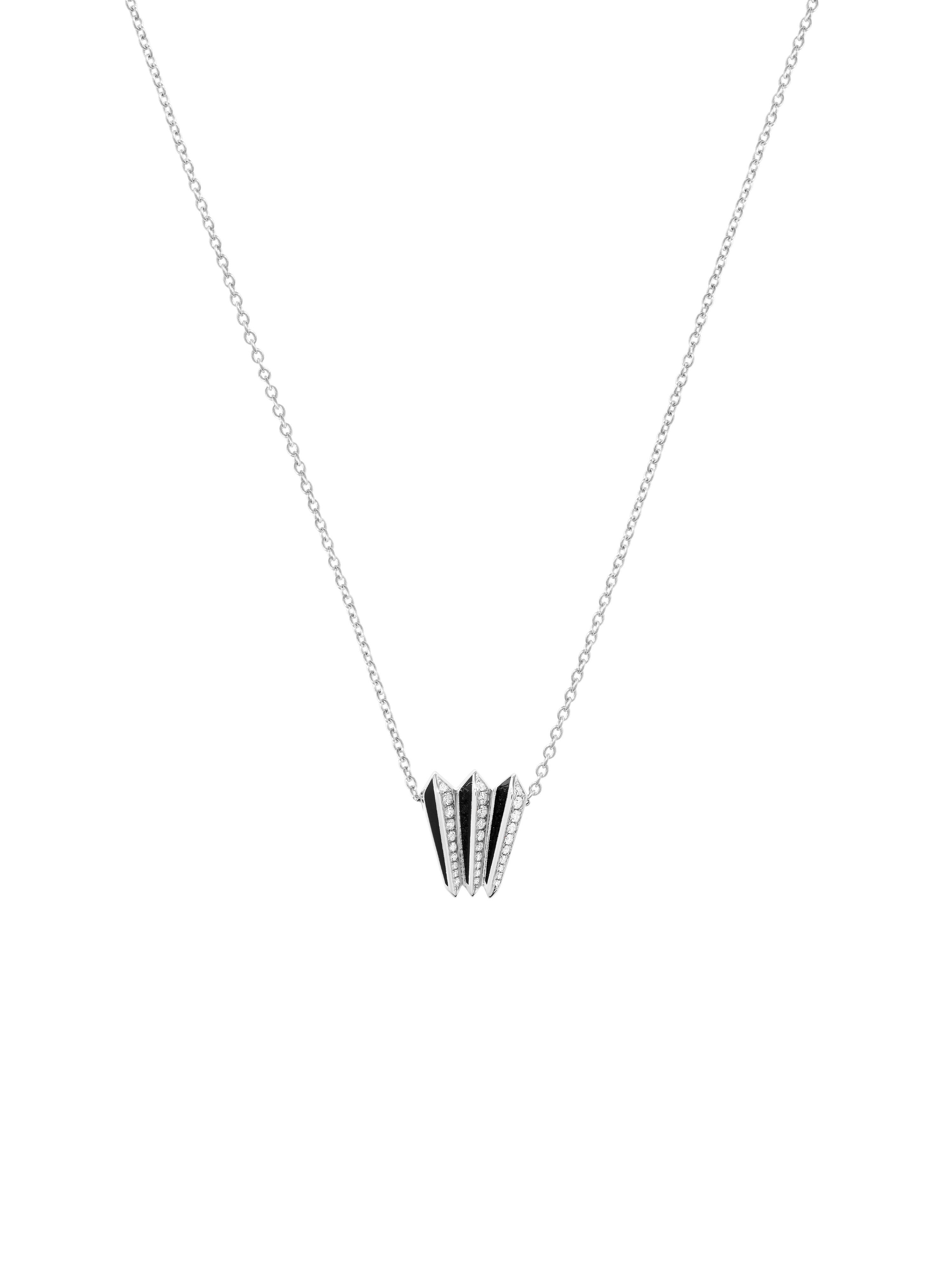 Borsh Accordion Jet Black Pendant