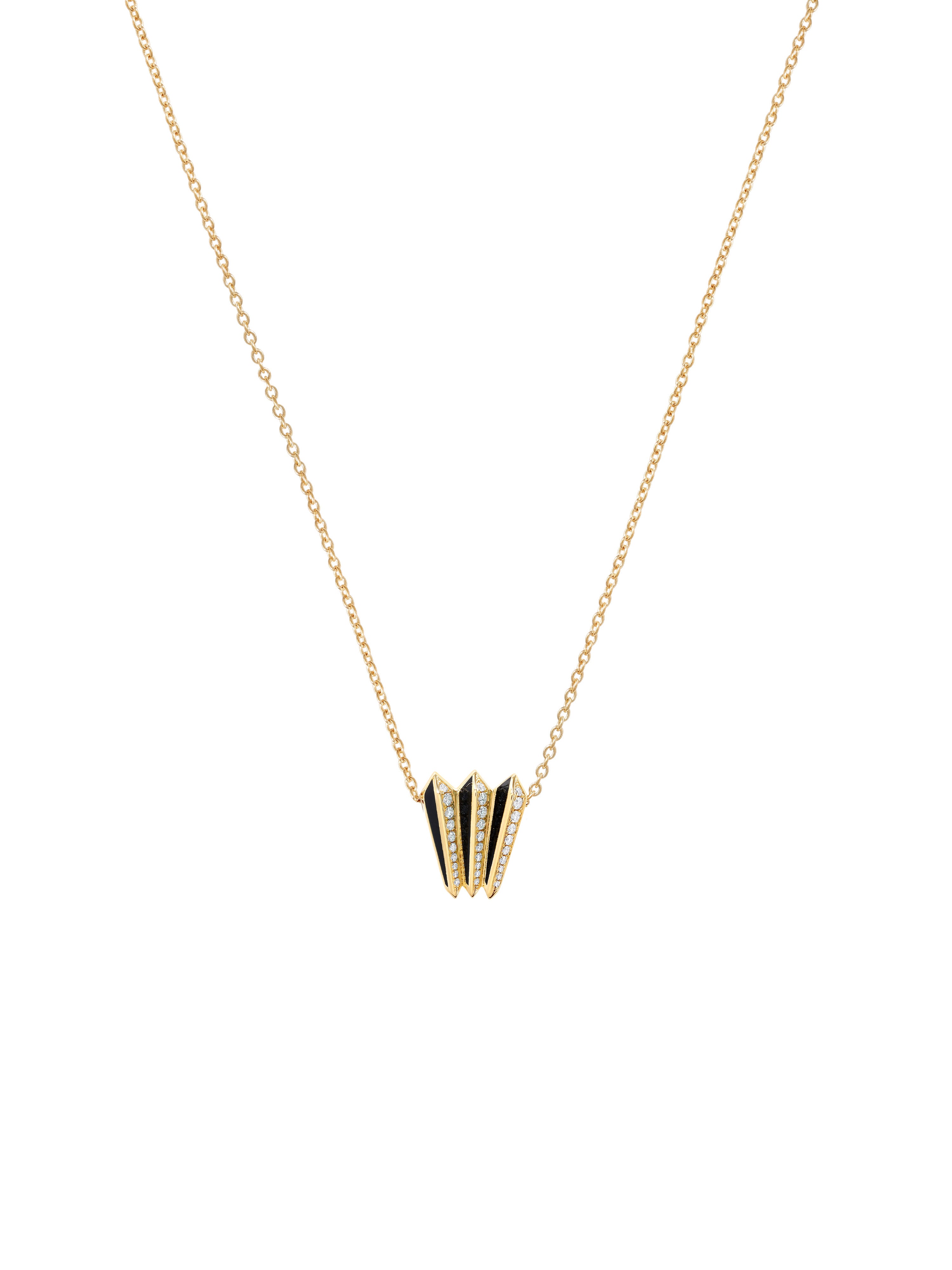 Borsh Accordion Jet Black Pendant