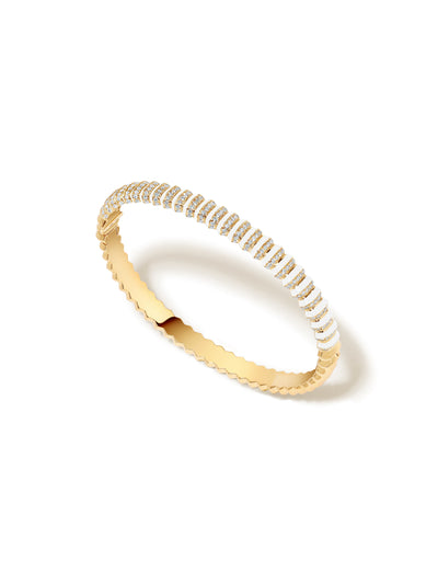 Borsh Bone White Bangle