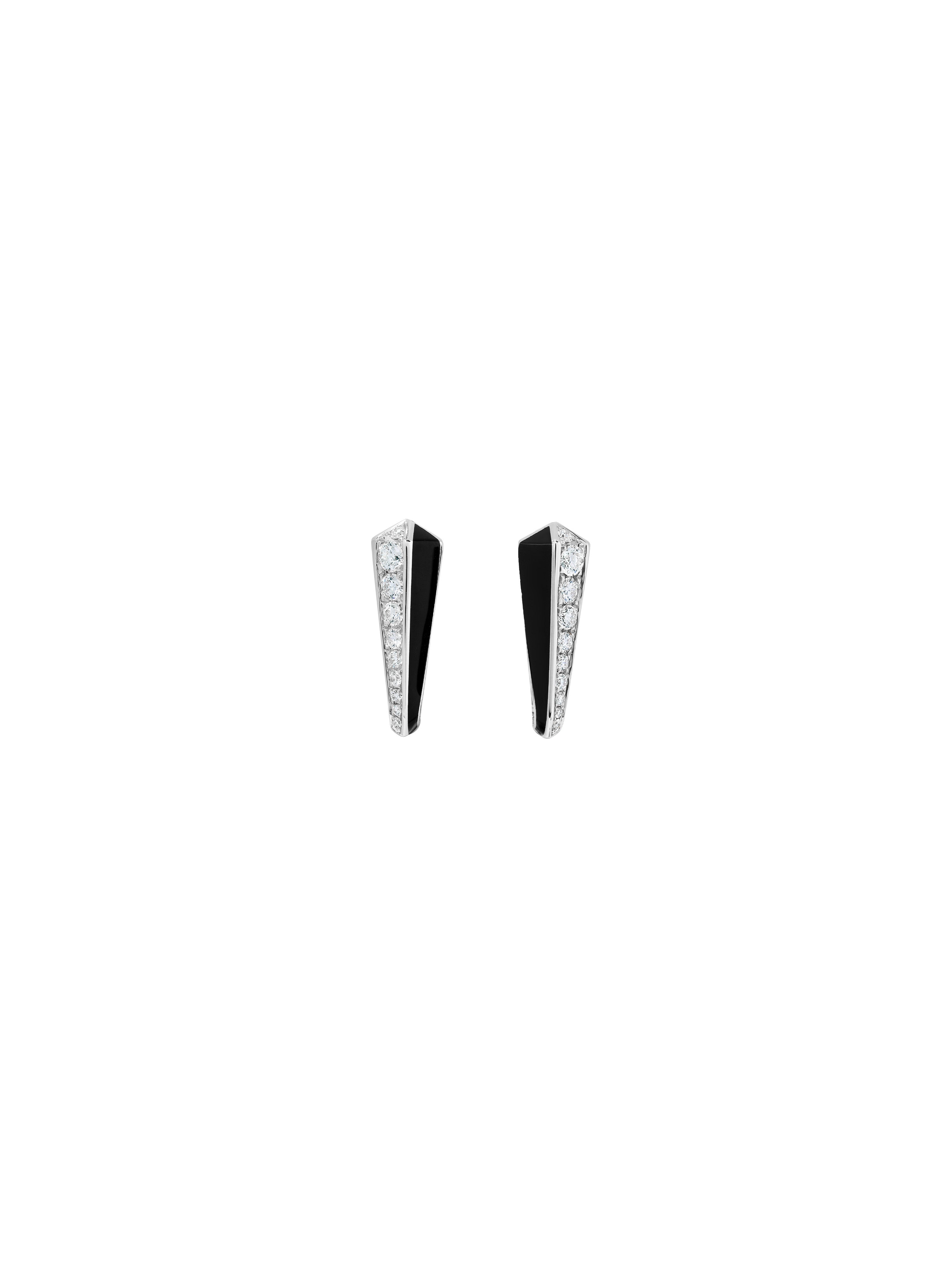 Borsh Jet Black Earrings