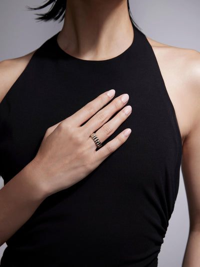 Borsh Bone White Ring