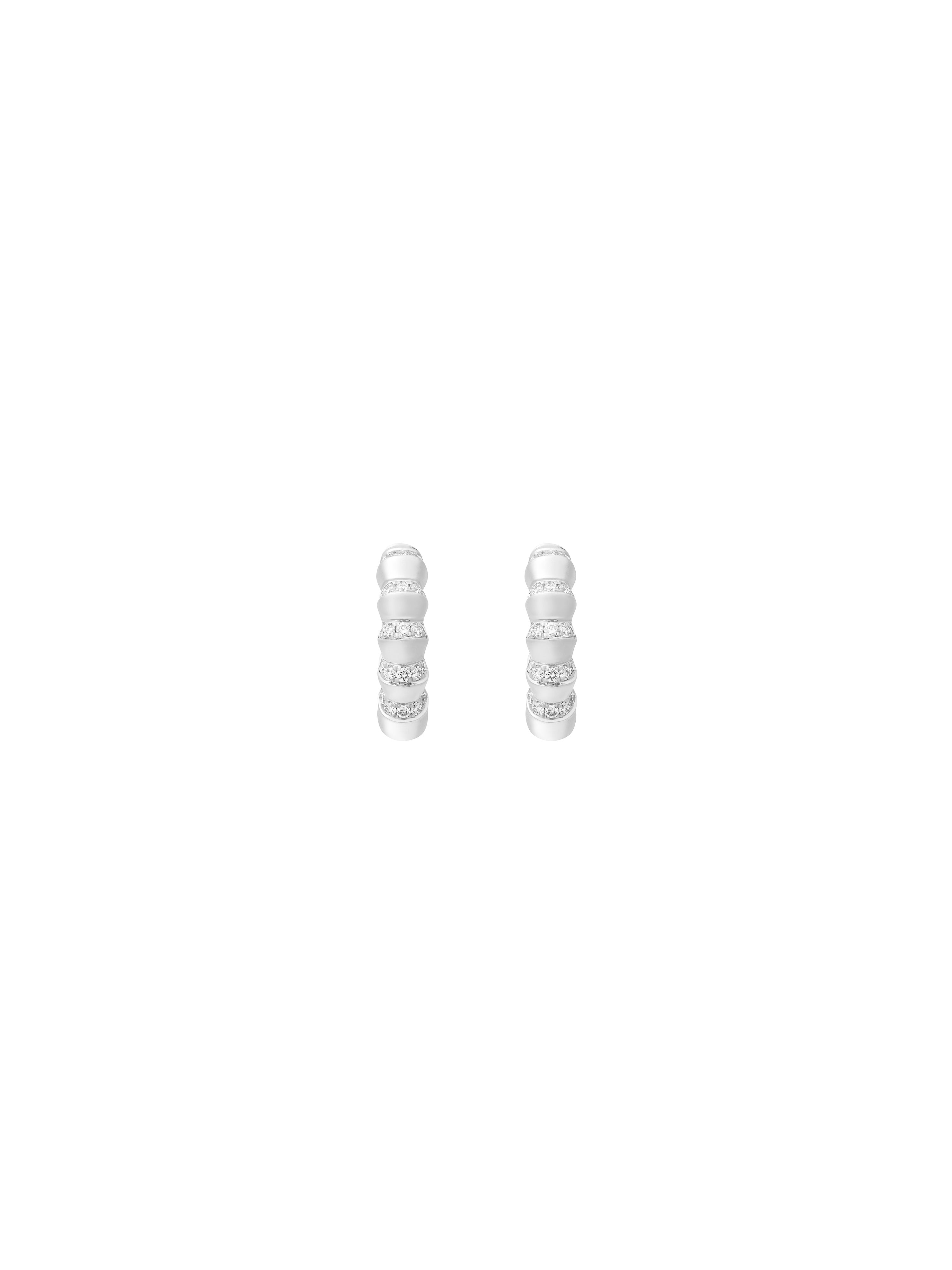 Borsh Minor Pavé Hoop Earrings
