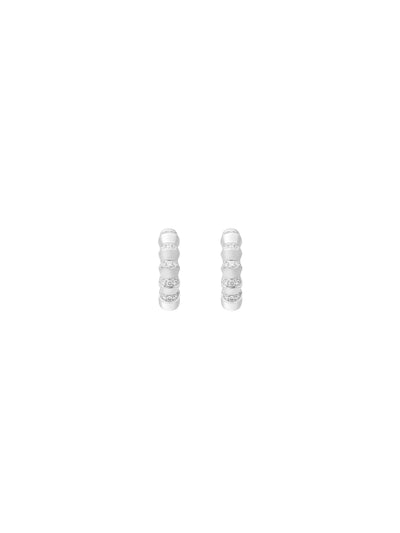 Borsh Minor Pavé Hoop Earrings