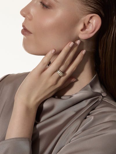 Borsh Mother of Pearl Ring