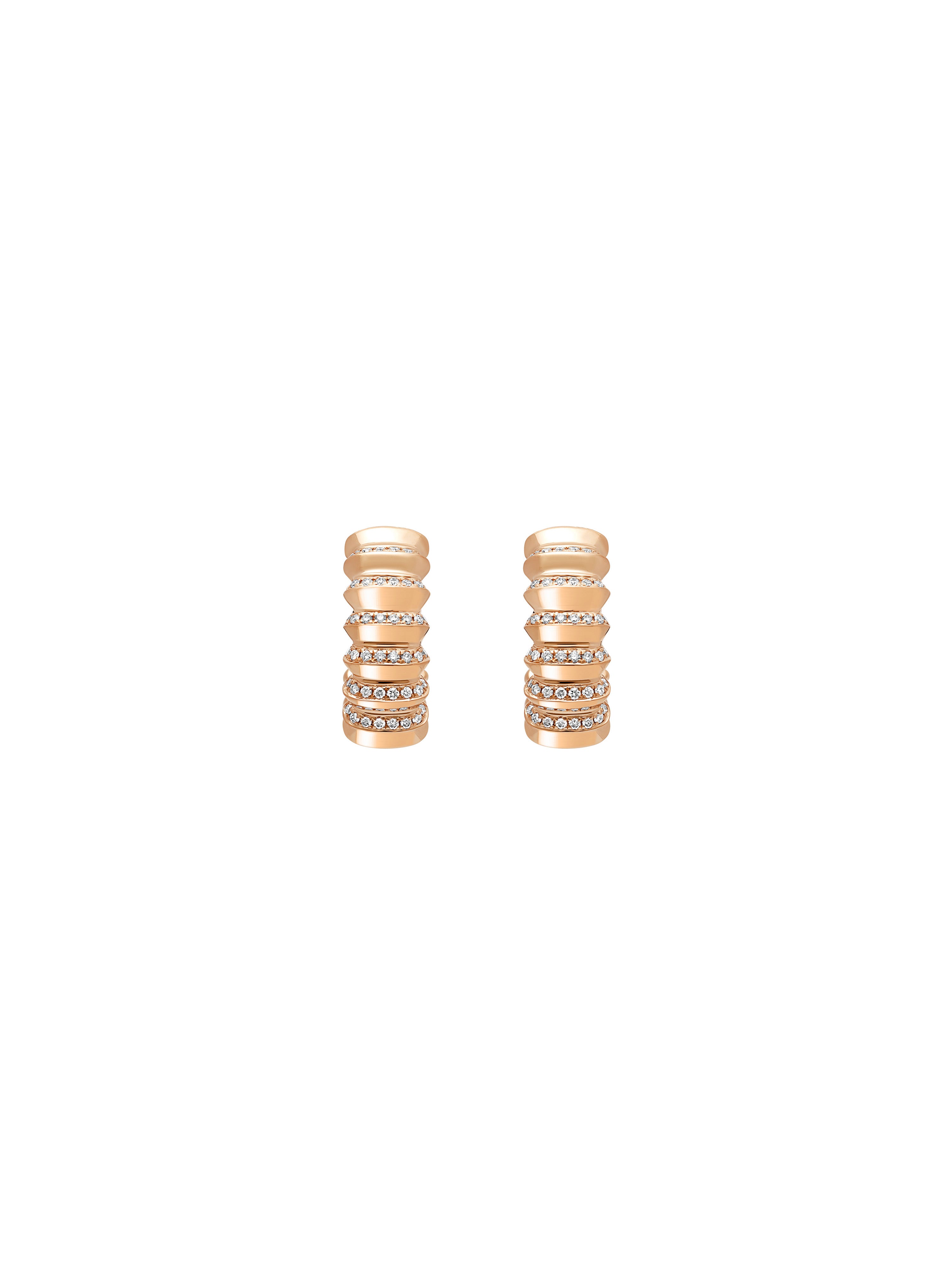 Borsh Pavé Hoop Earrings