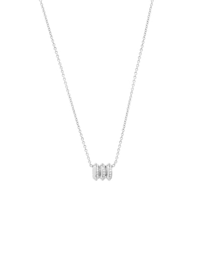 Borsh Triplet Pavé Pendant