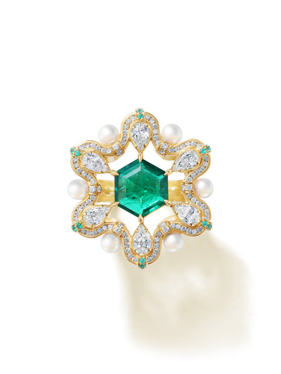 Edessa Dewdrop Grand Ring