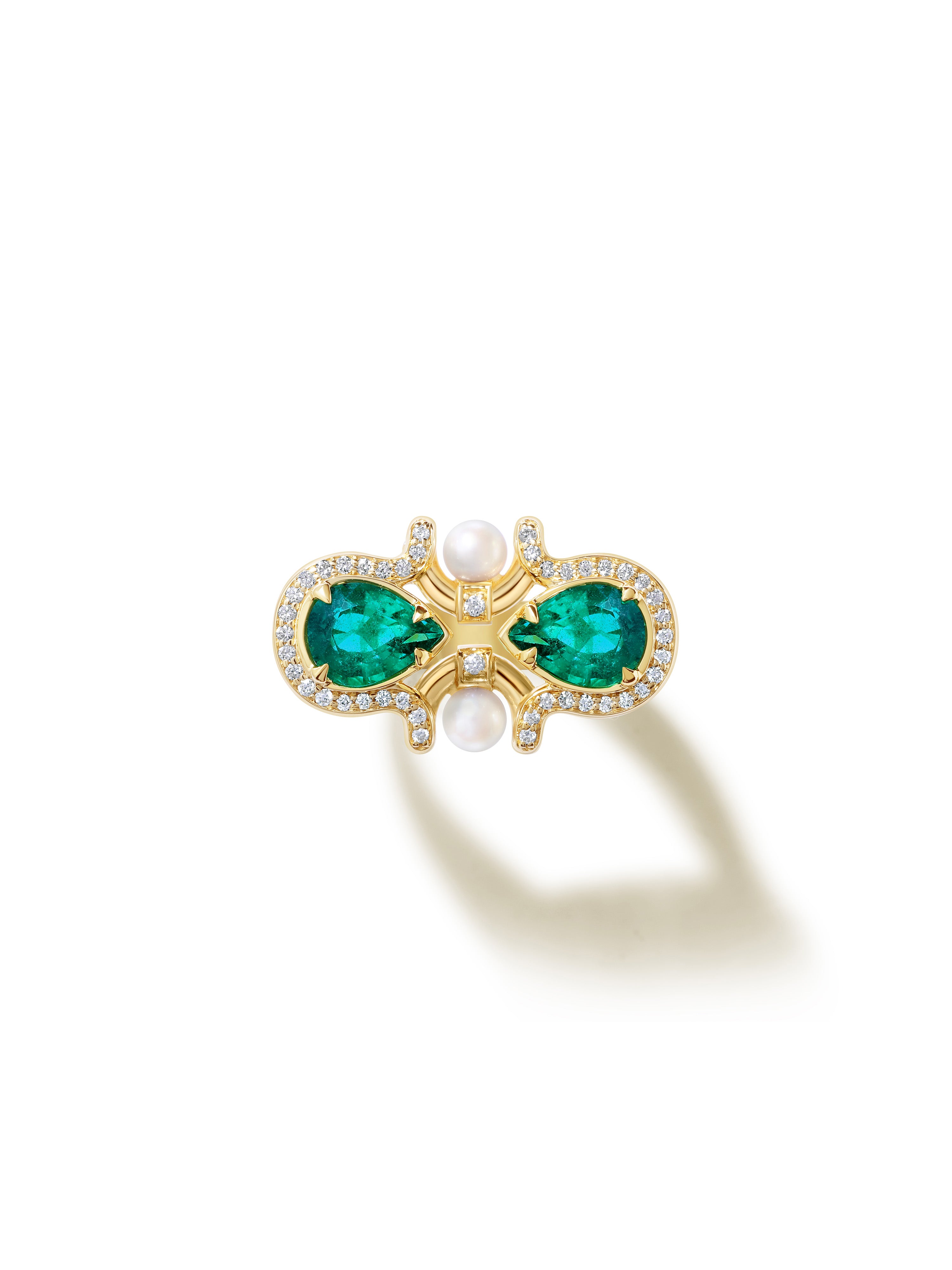 Edessa Dewdrop Ring