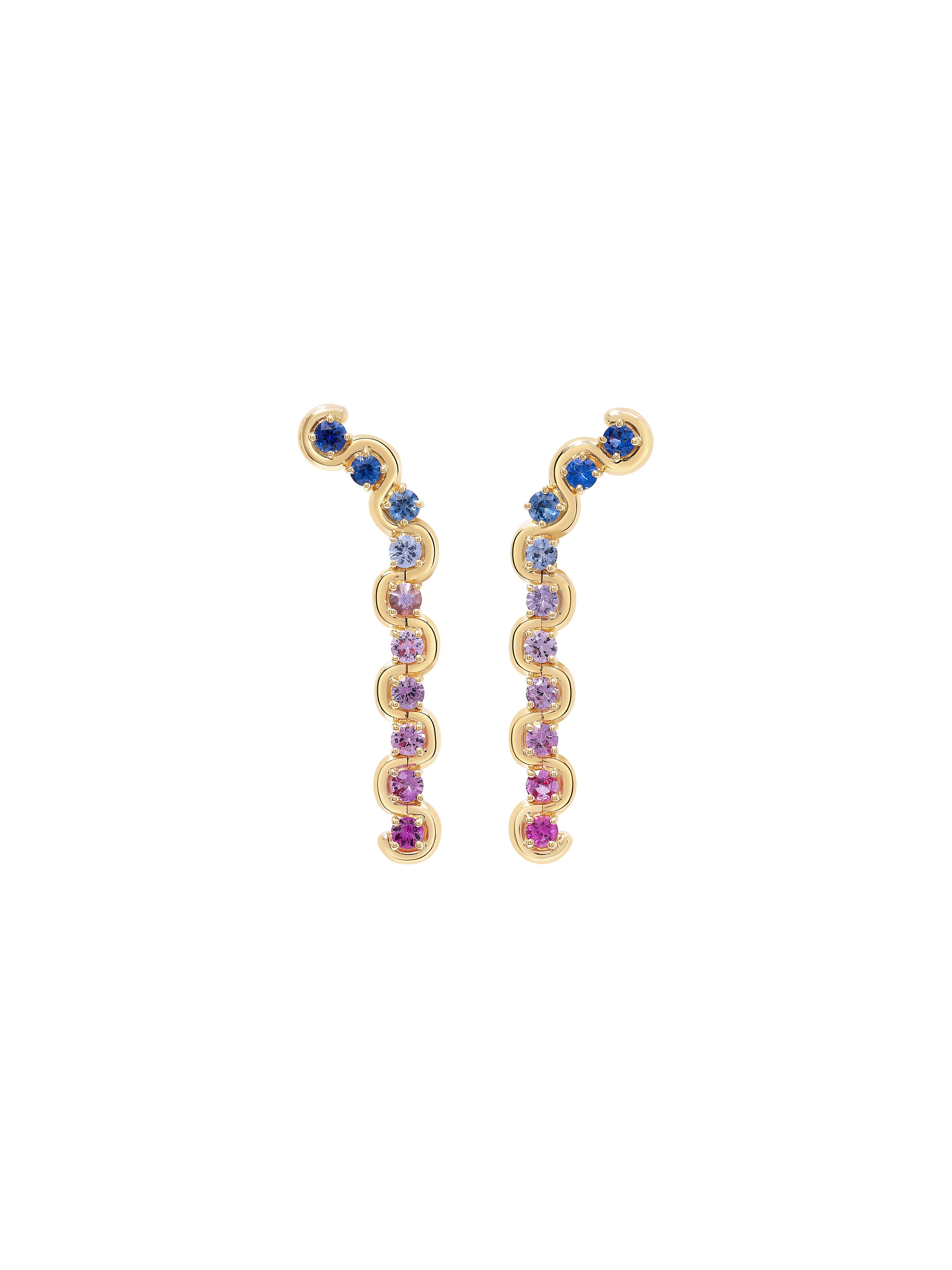 Edessa Mist Minor Drop Earrings