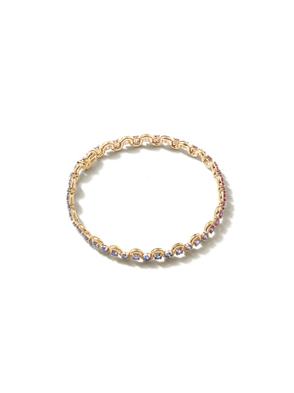 Edessa Mist Sapphire Tennis Bracelet