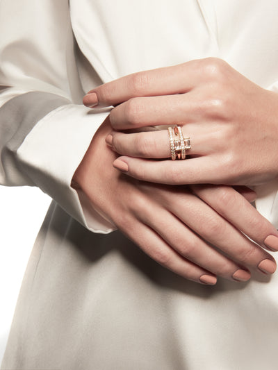 Chelsea Esquire Stacked Ring