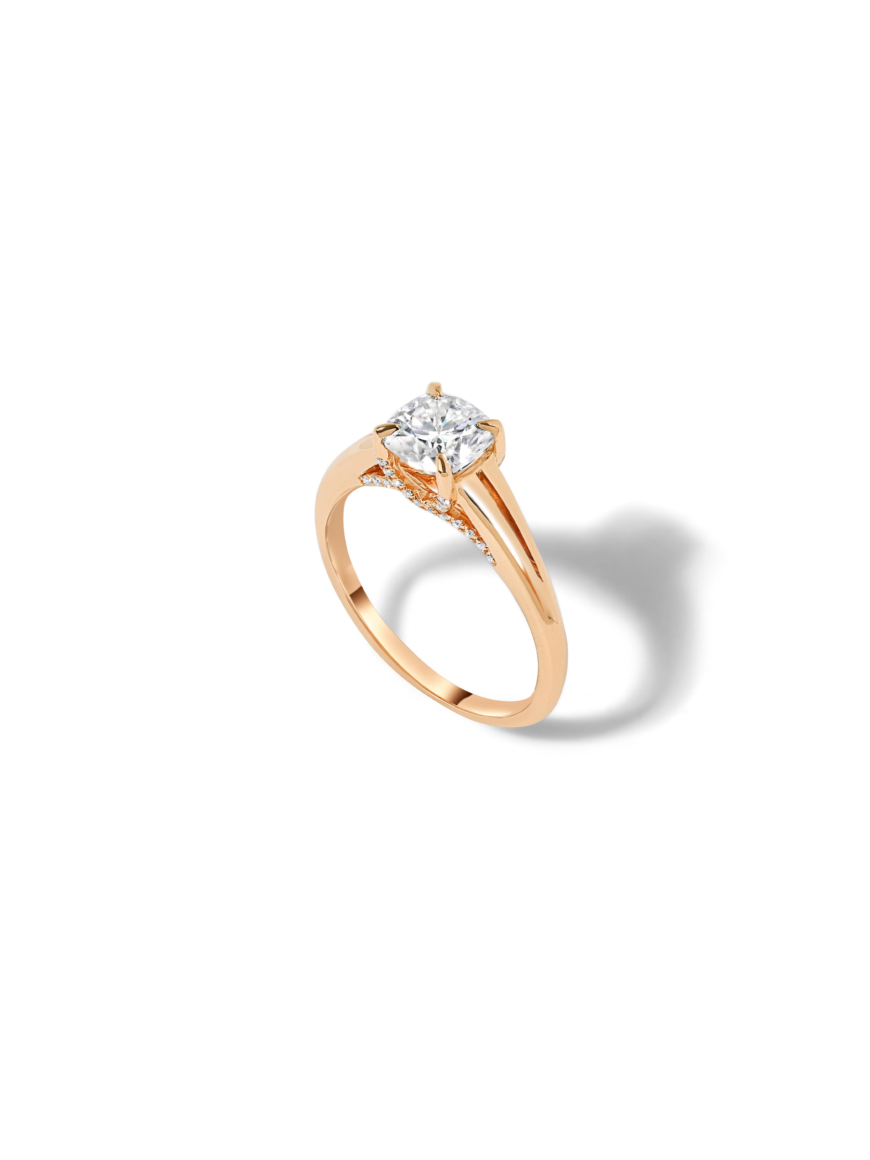 Esquire Cushion Diamond Ring