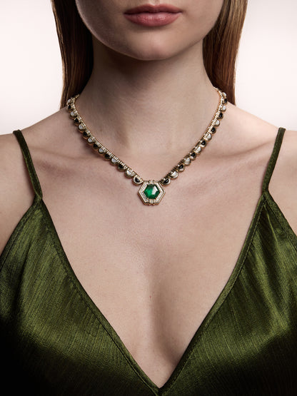 Marmara Emerald Bandit Necklace