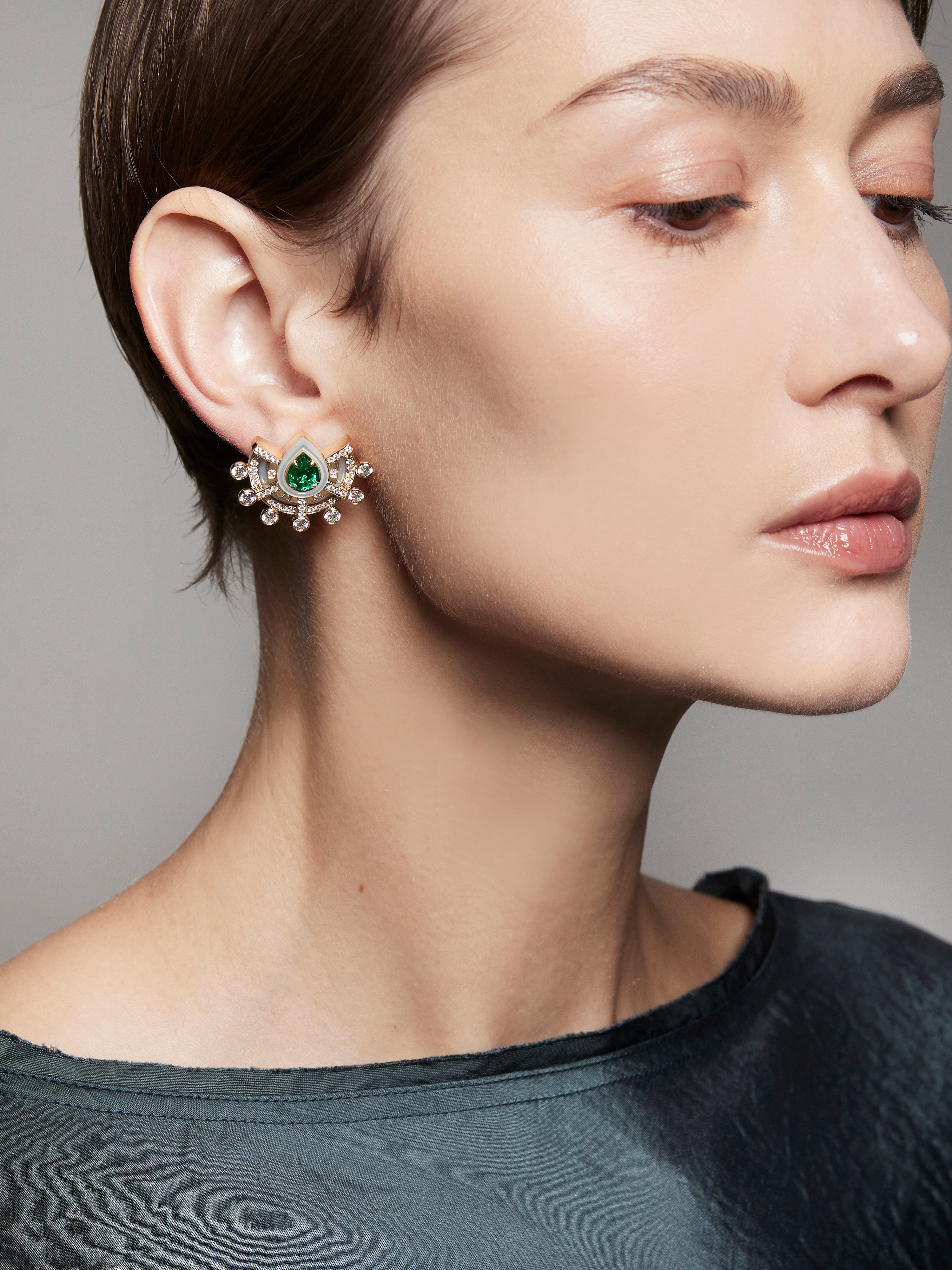 Raisina Snowdrop Earrings