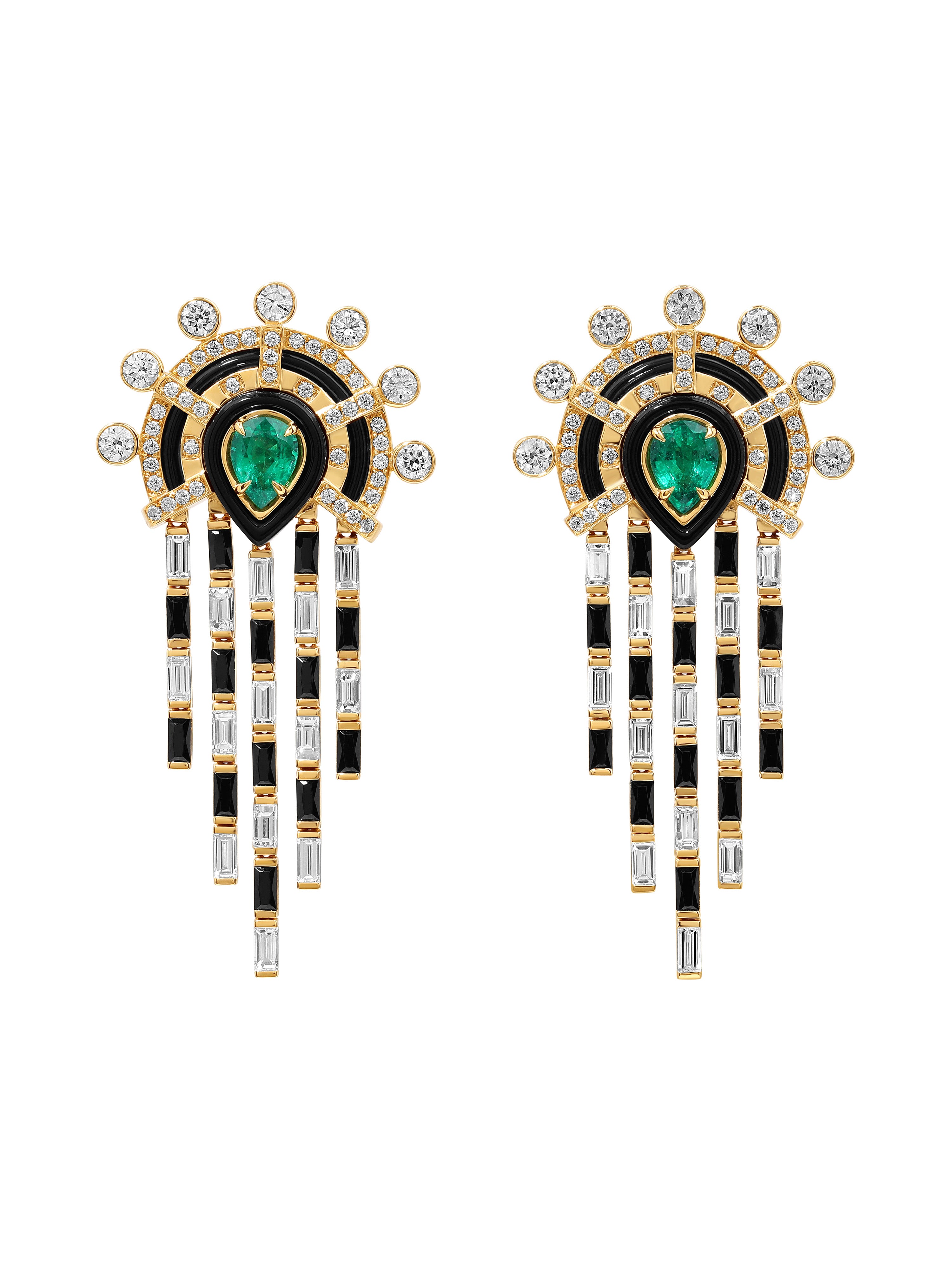 Raisina Enchantress Cascade Earrings