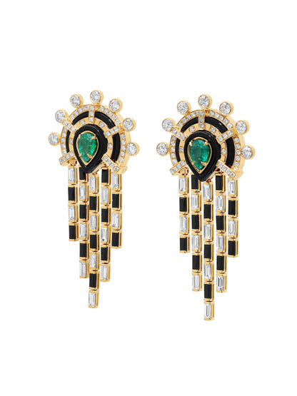 Raisina Enchantress Cascade Earrings