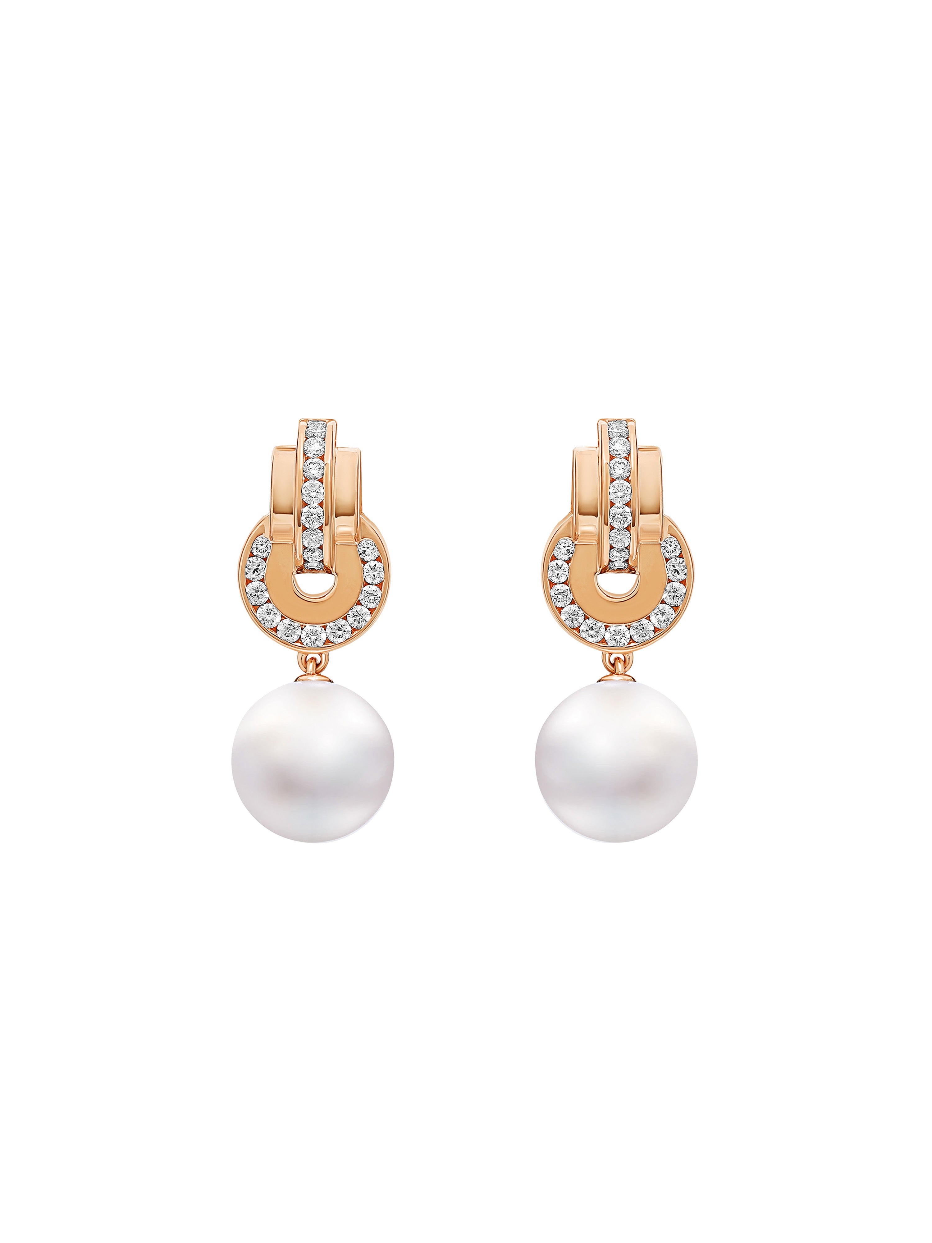 Raisina Diamond Pearl Drop Earrings