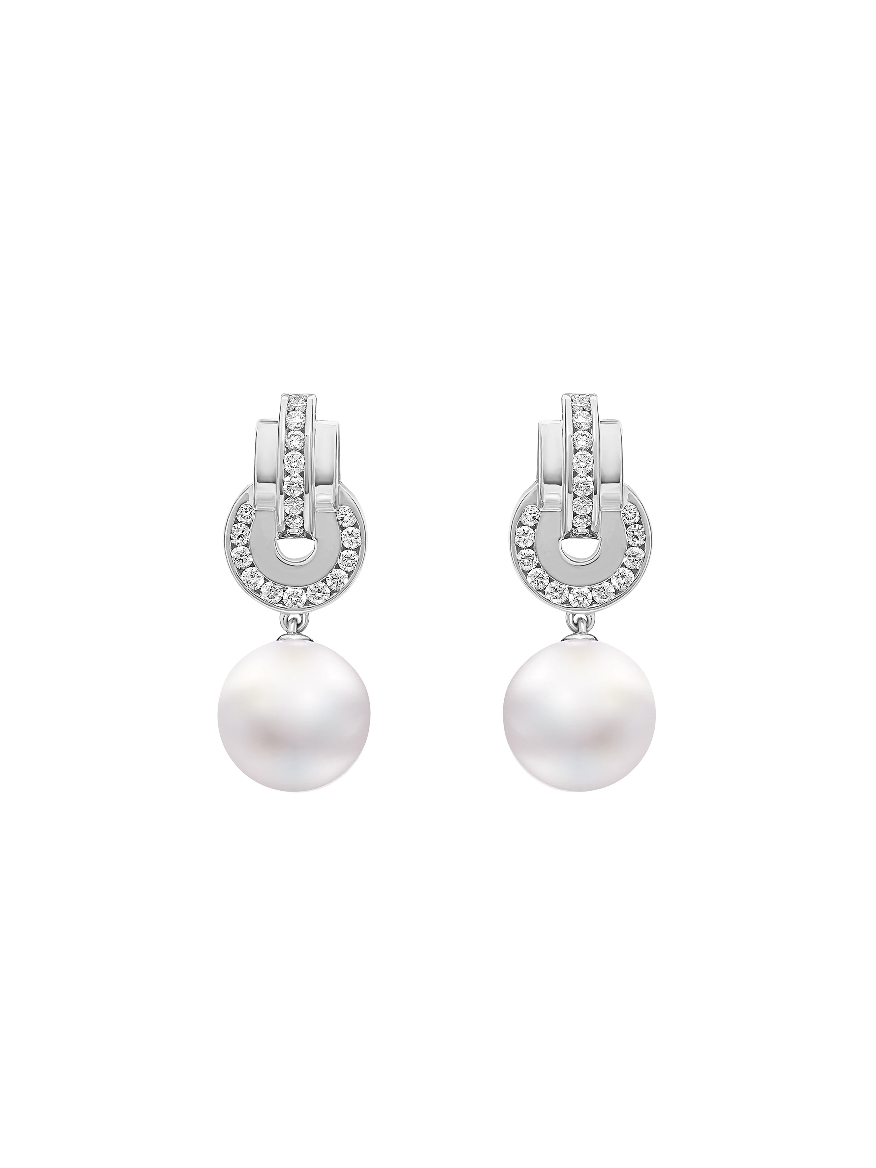 Raisina Diamond Pearl Drop Earrings