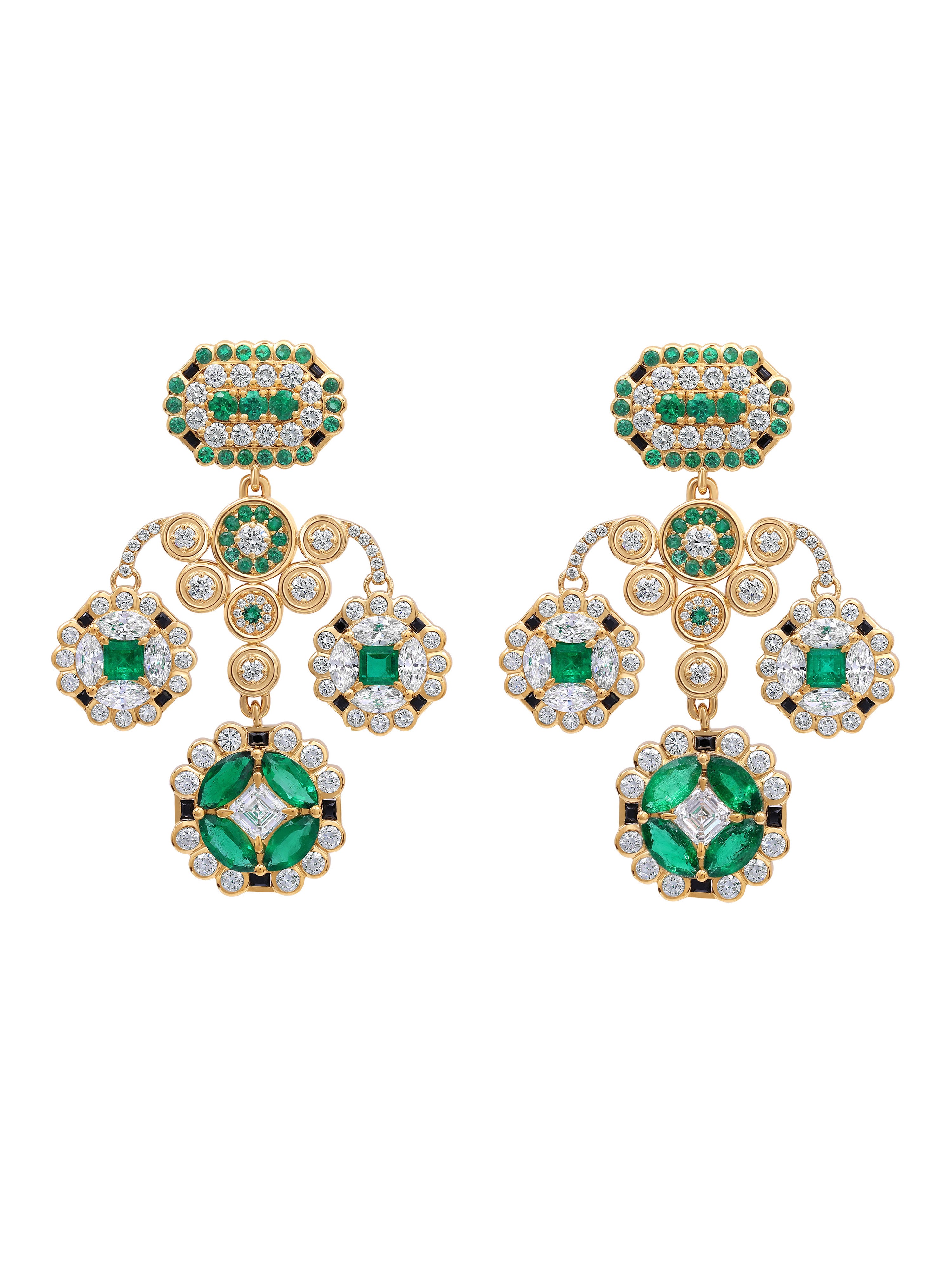 Sanssouci Enchantress Chandelier Earrings