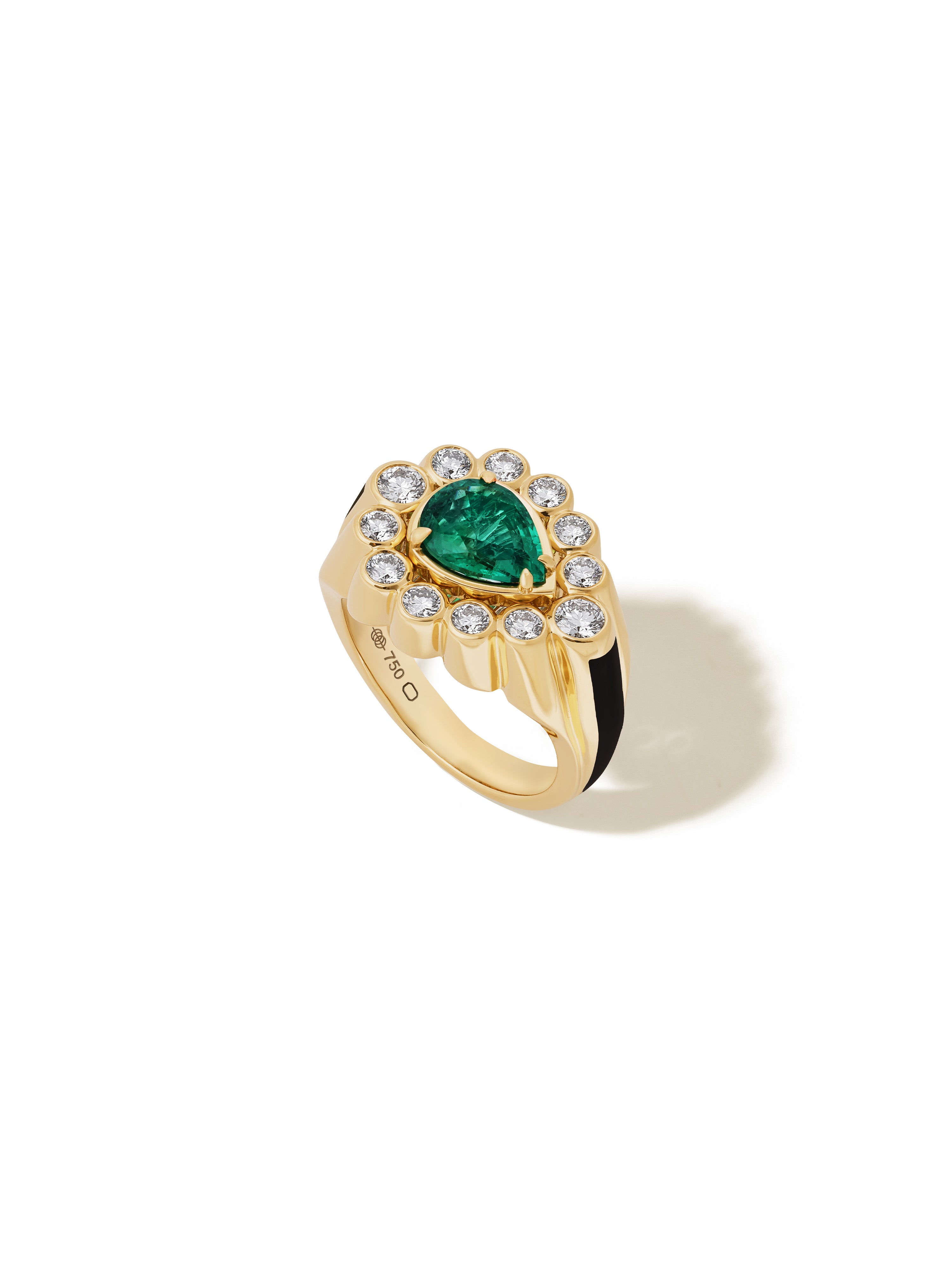 Sanssouci Bloom Emerald Ring