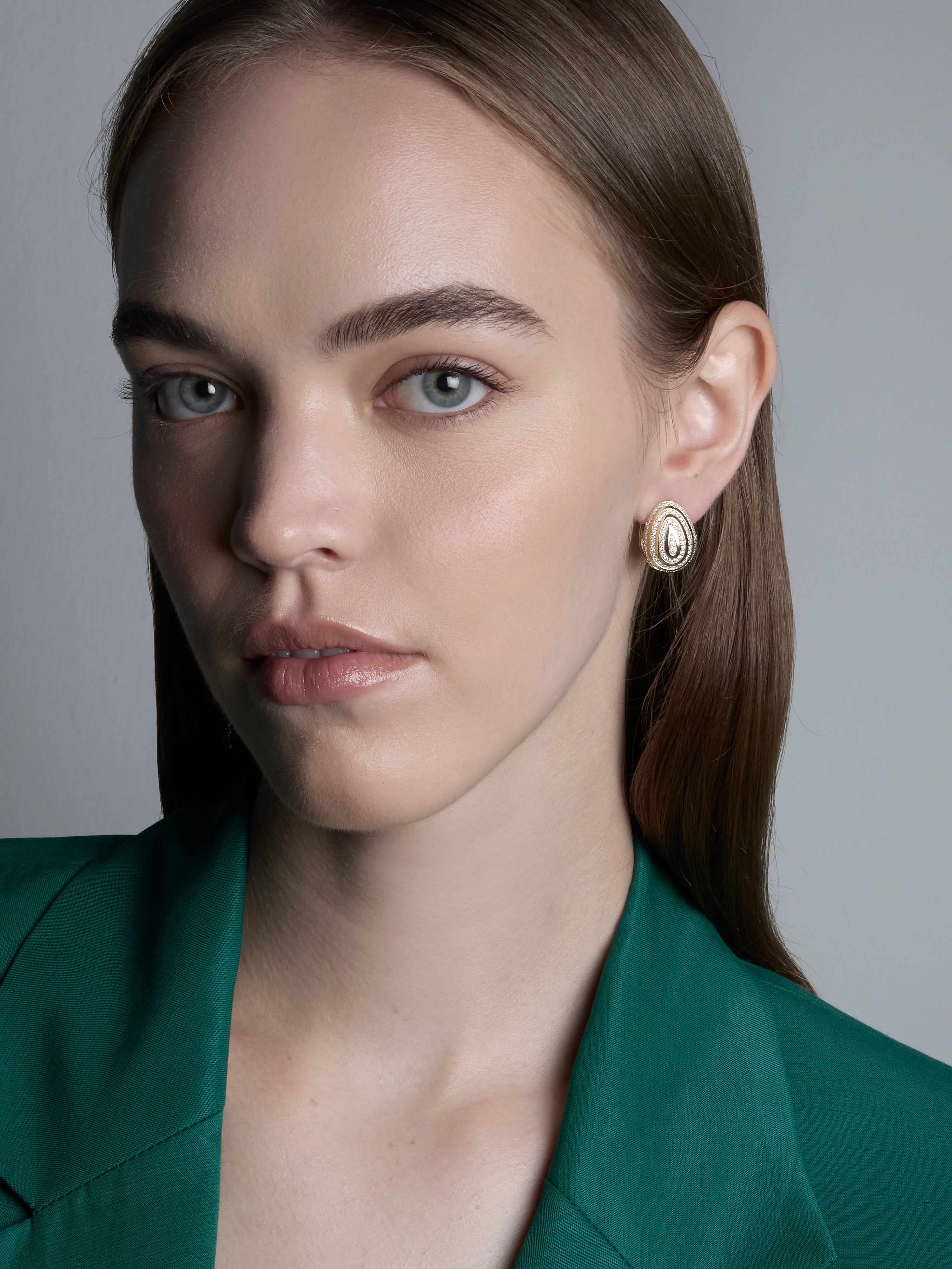 Cosmic Egg Diamond Orbit Earrings