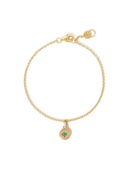 Drew Warisan Petite Emerald Bracelet