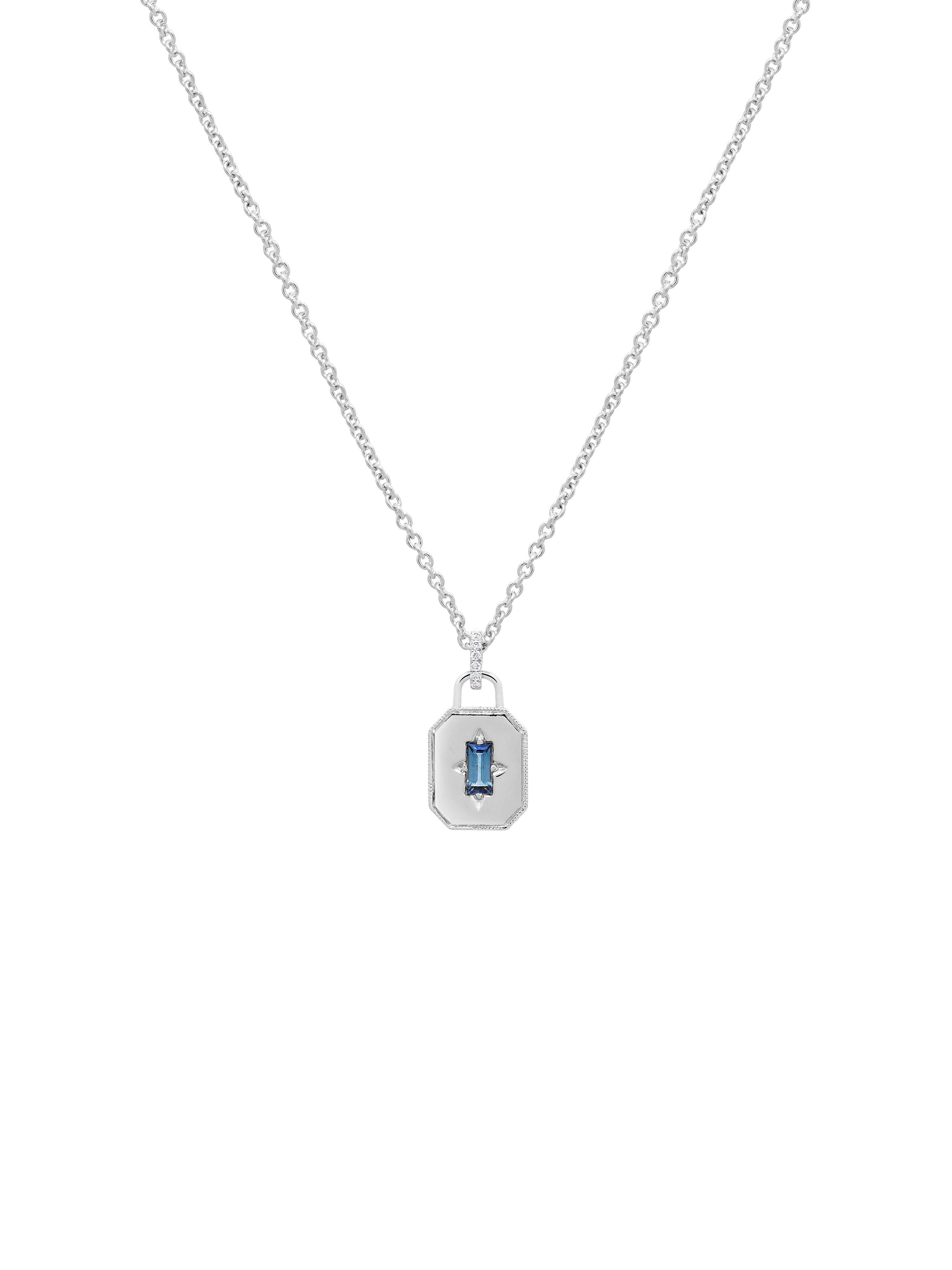 Spade Warisan Minor Blue Sapphire Pendant