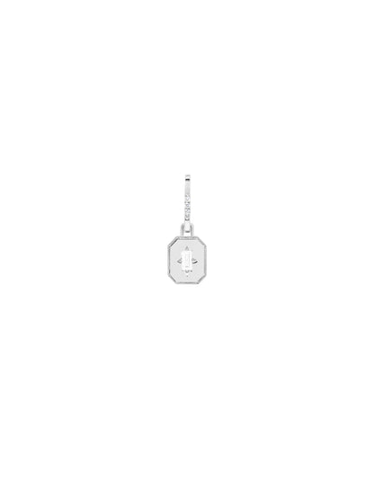 Spade Warisan Minor Diamond Pendant Drop Earrings